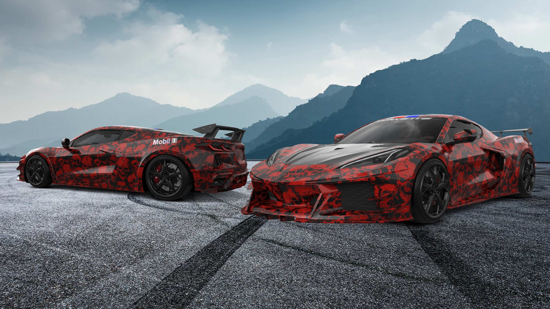 Chevrolet Corvette 2 door targa top 2020 tuning