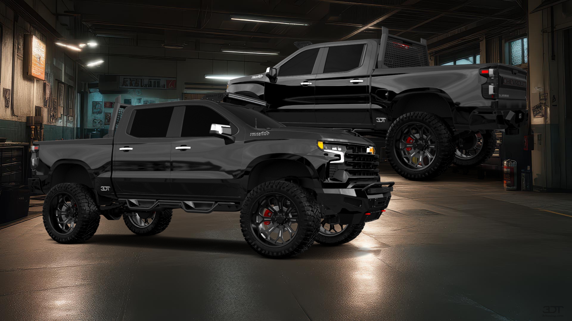 Chevrolet Silverado 1500 Crew Cab 5.8 ft box 4 Door pickup truck 2023 tuning