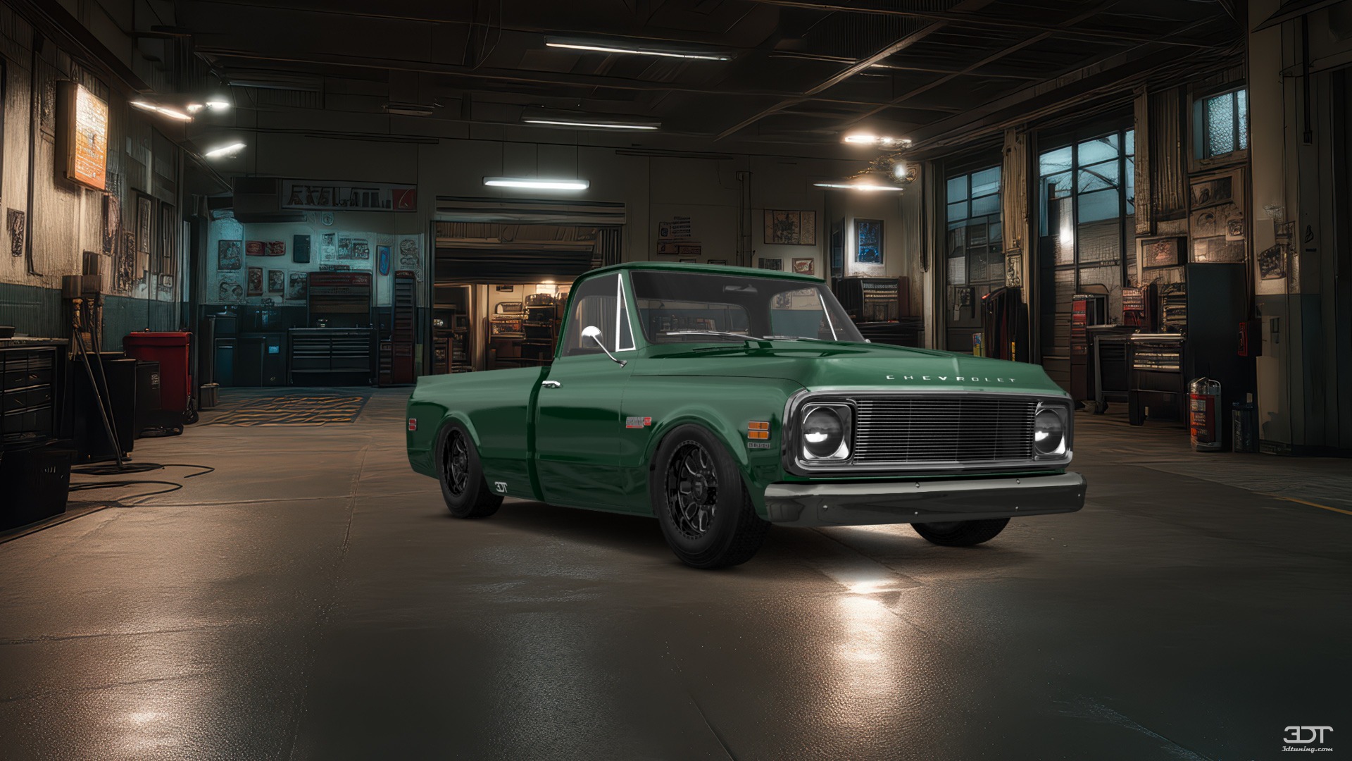 Chevrolet C-10 Cheyenne 2 Door pickup truck 1972 tuning