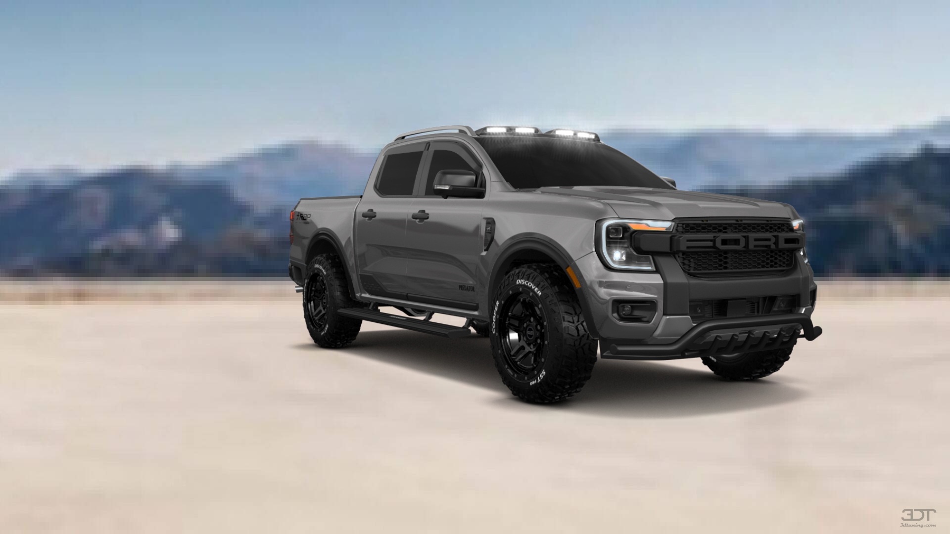 Ford Ranger 4 Door pickup truck 2022 tuning