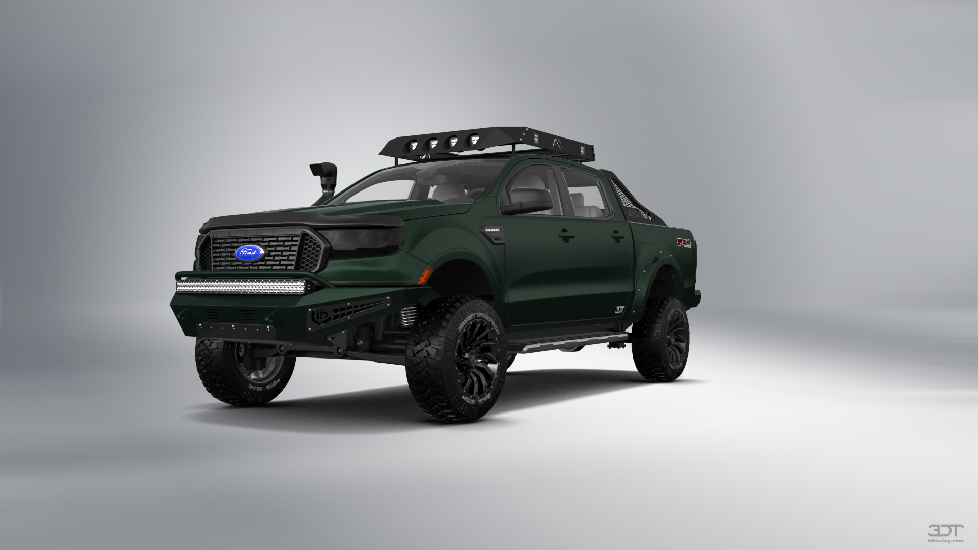Ford Ranger 4 Door pickup truck 2019 tuning
