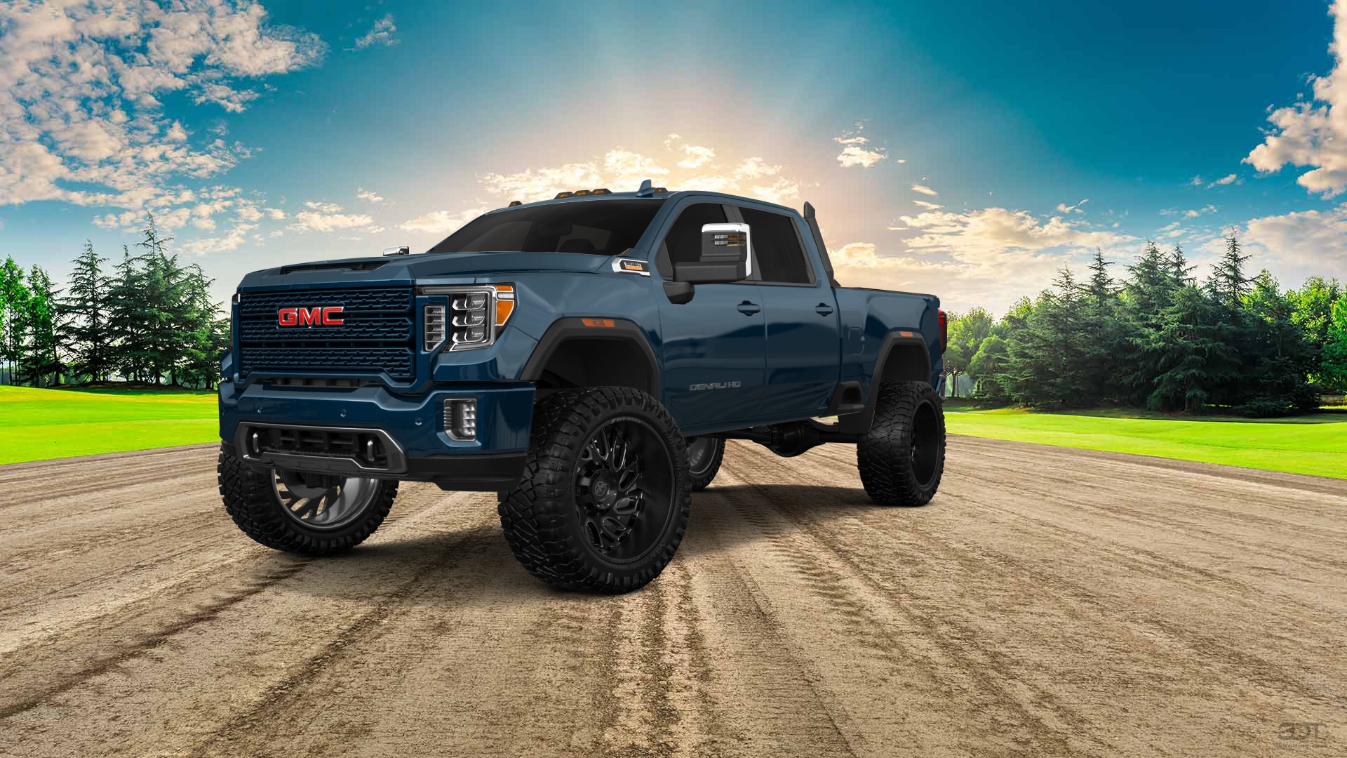 GMC Sierra 2500 HD 4 Door pickup truck 2020 tuning