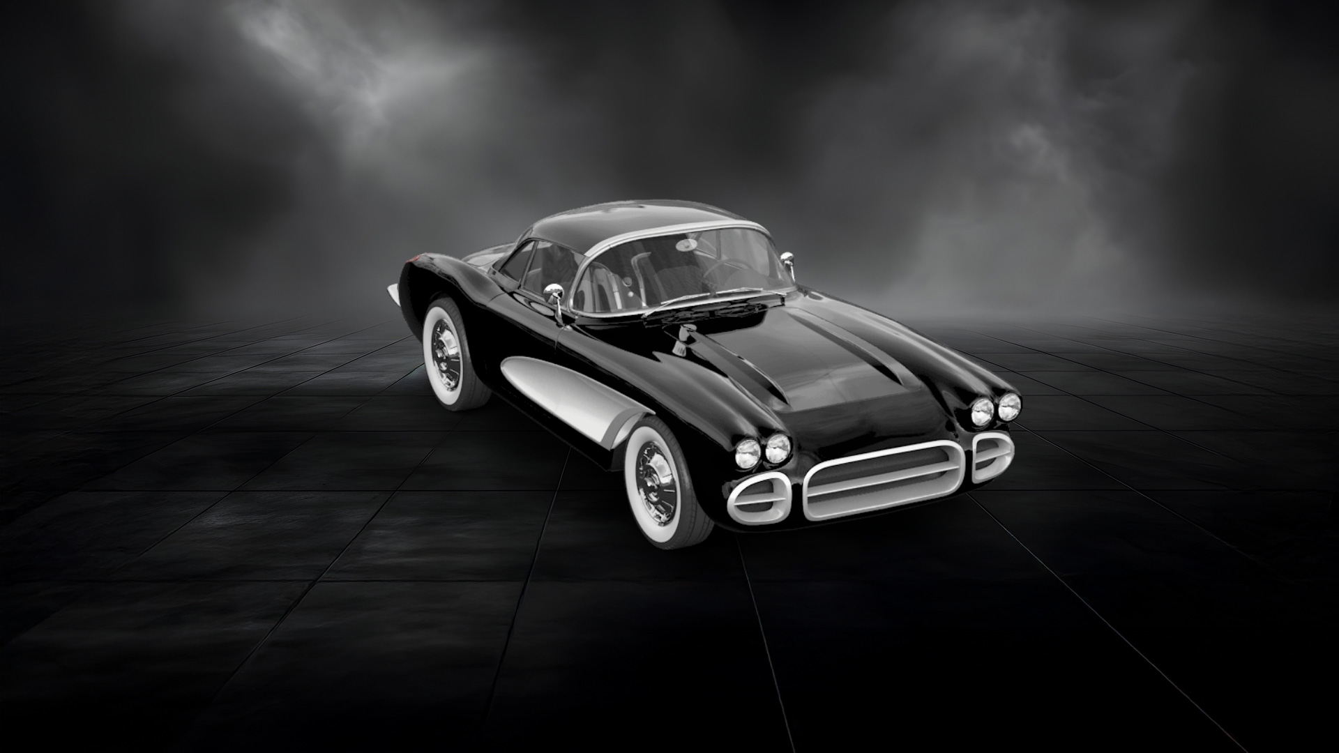 Chevrolet Corvette Convertible Coupe 1958 tuning