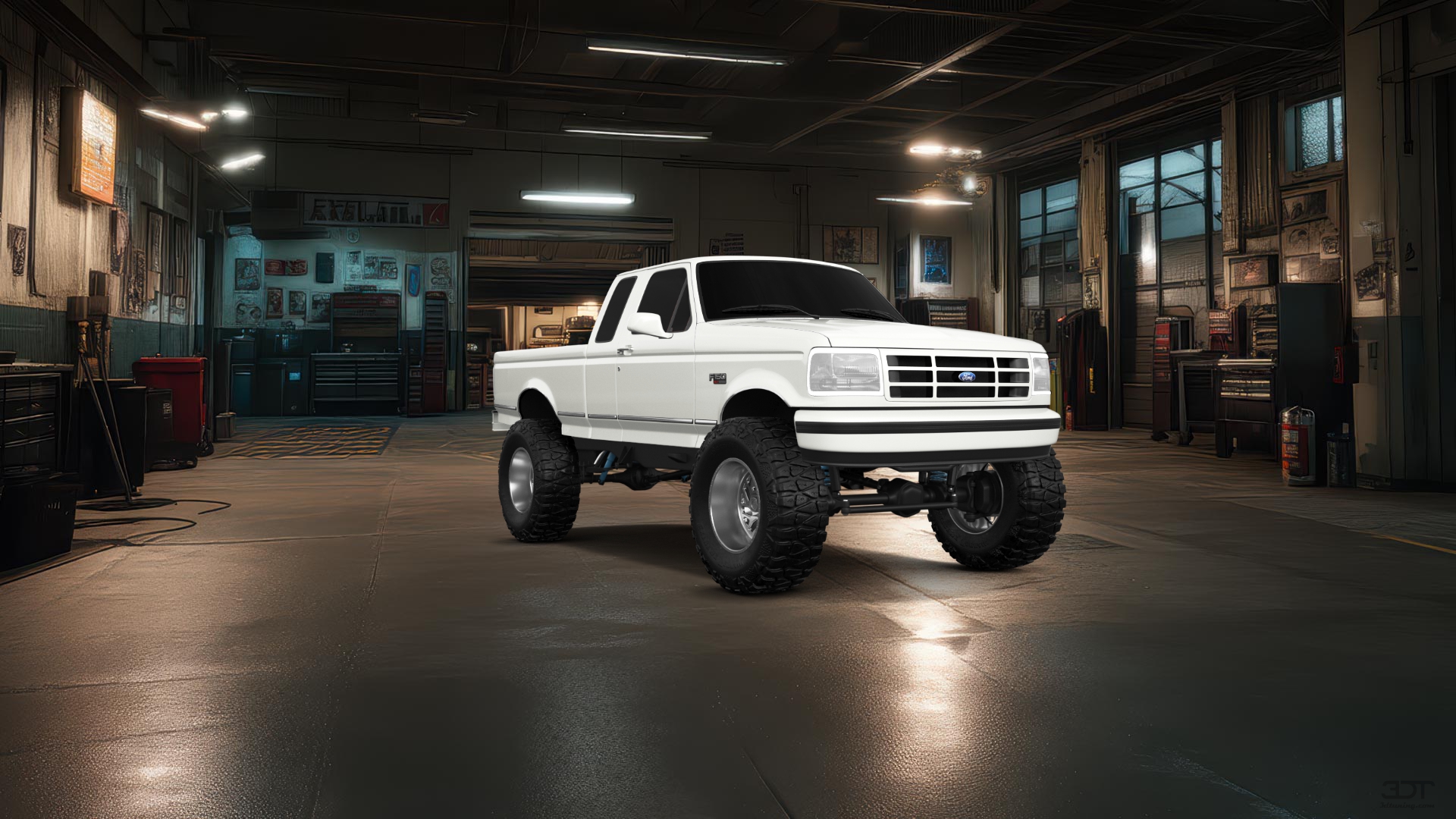 Ford F-150 SuperCab 2 Door pickup truck 1993 tuning