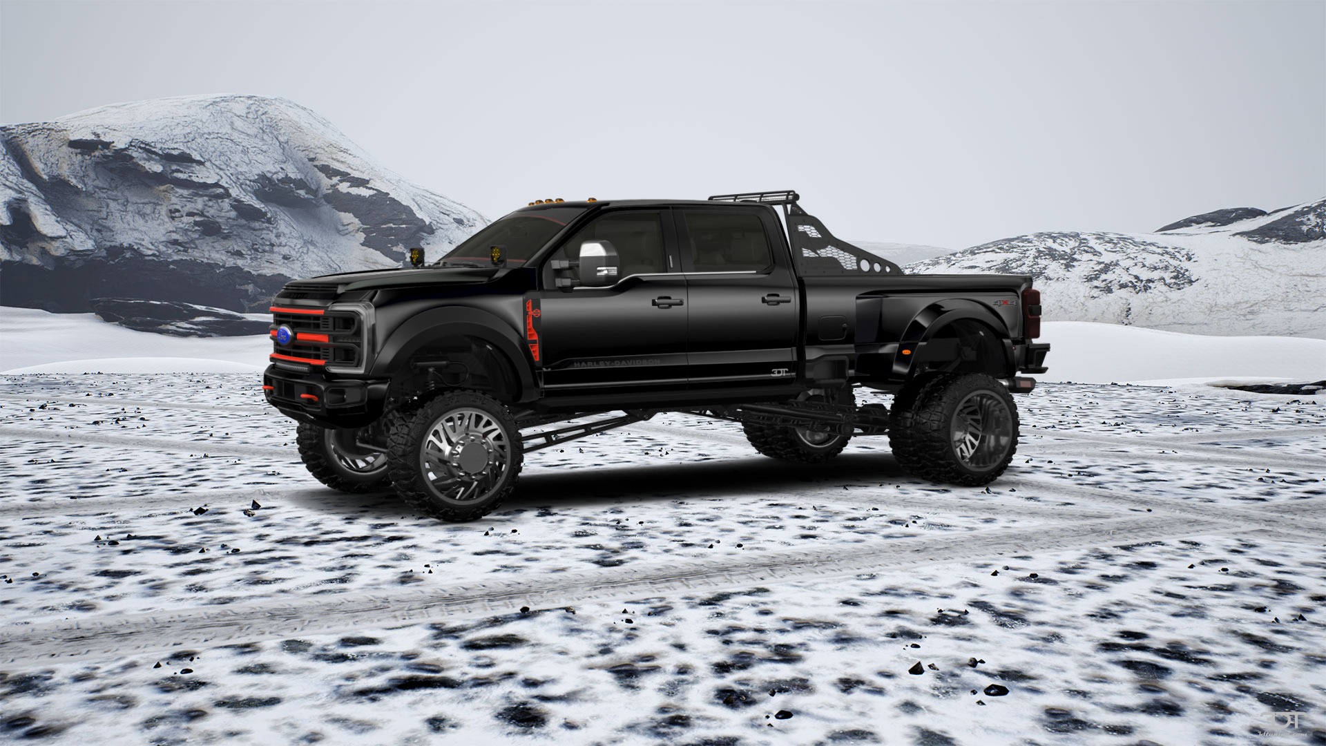 Ford F-350 DRW Crew Cab 4 Door pickup truck 2023 tuning