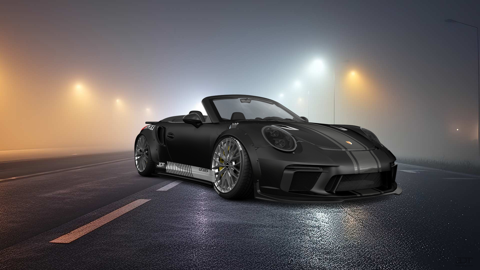 Porsche 911 Turbo S 2 Door Convertible 2014 tuning