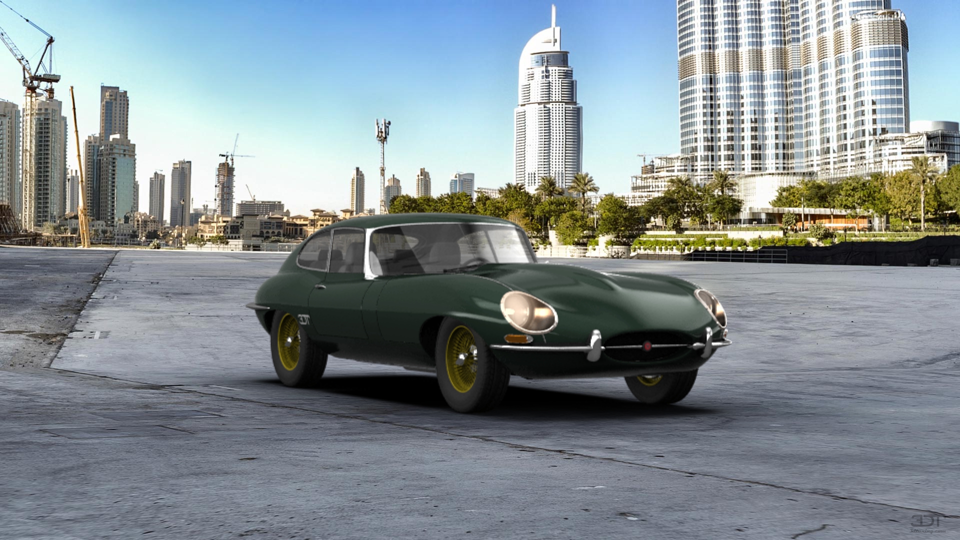 Jaguar E-Type Coupe 1962 tuning