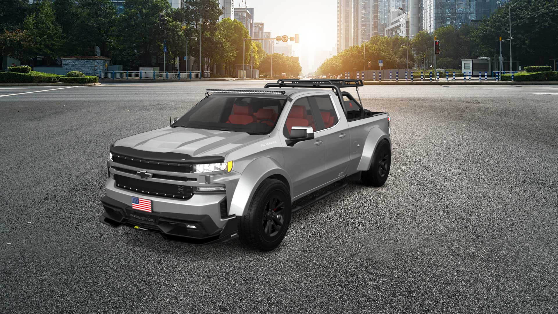 Chevrolet Silverado 1500 6.6 ft box 4 Door pickup truck 2021