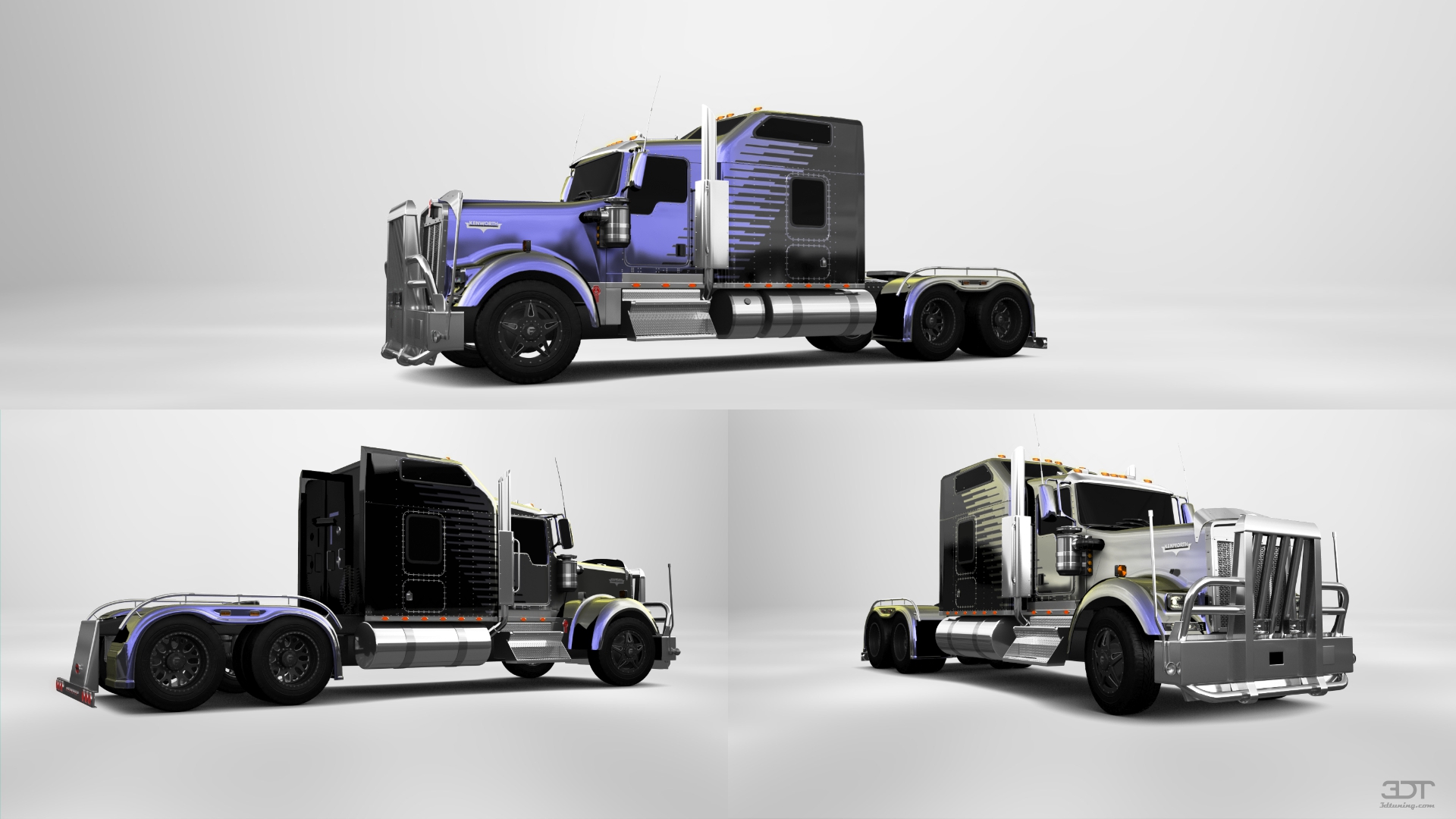 Kenworth W900 Sleeper Cab Truck 2015