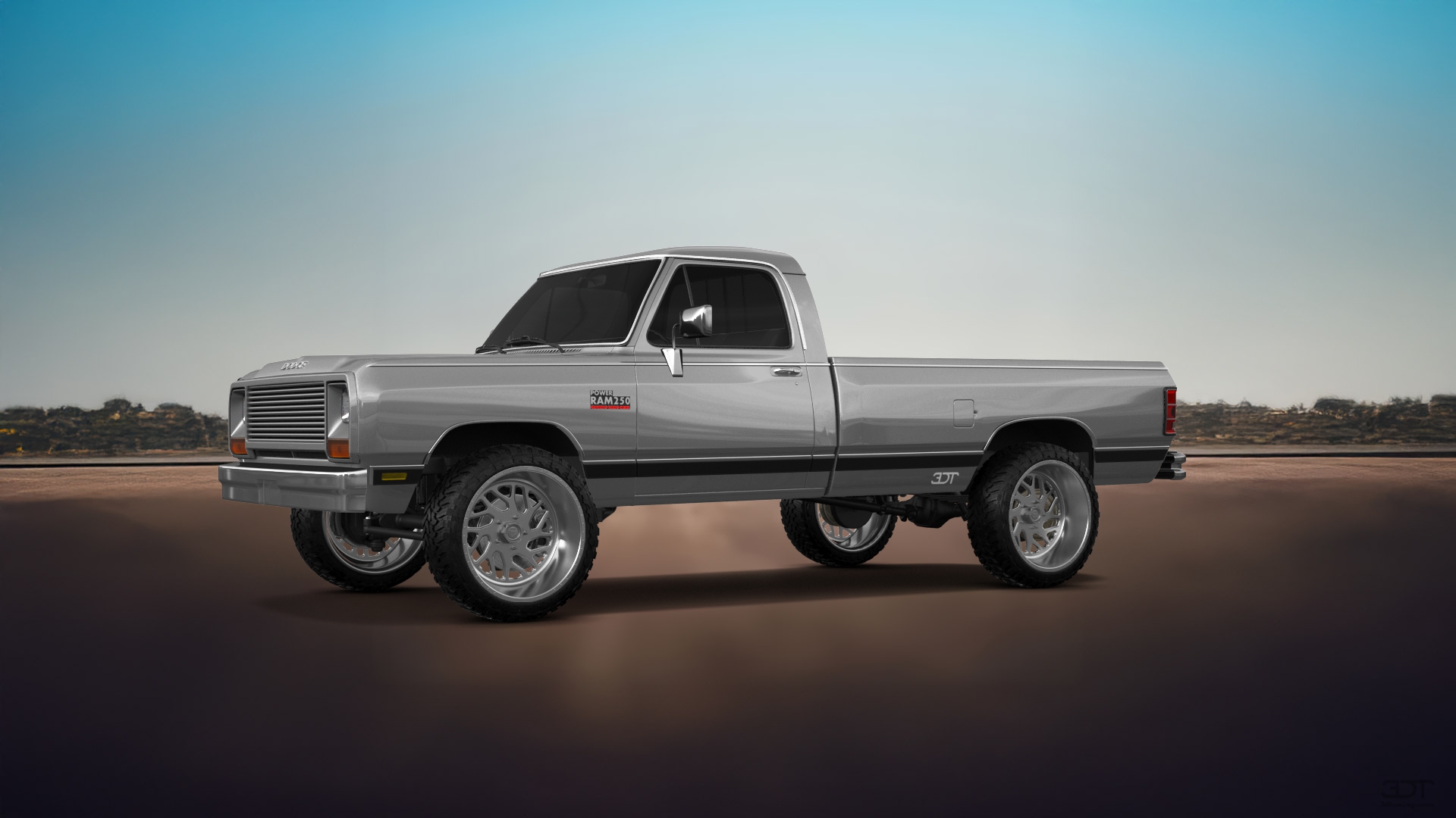Dodge Ram 250 Regular Cab 2 Door pickup truck 1983 tuning
