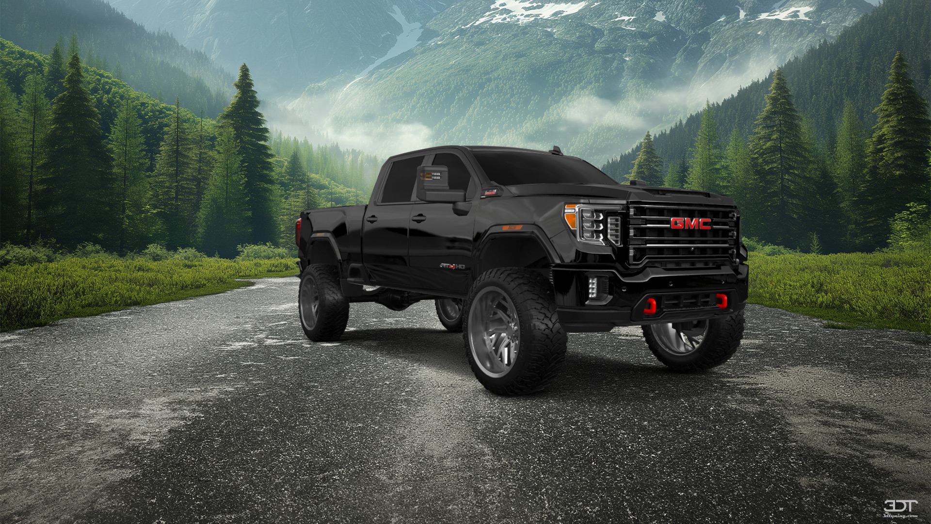 GMC Sierra 2500 HD 4 Door pickup truck 2020 tuning