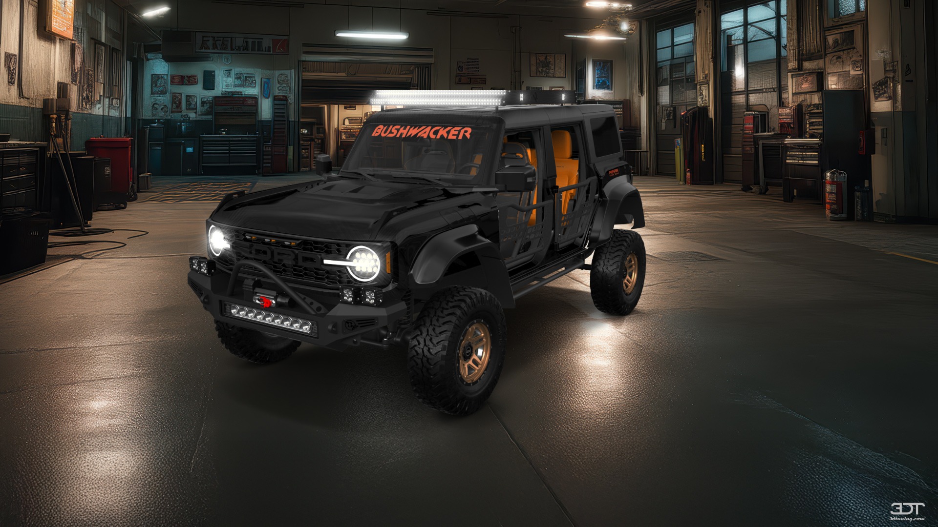 Ford Bronco Raptor 4 Door pickup truck 2022 tuning