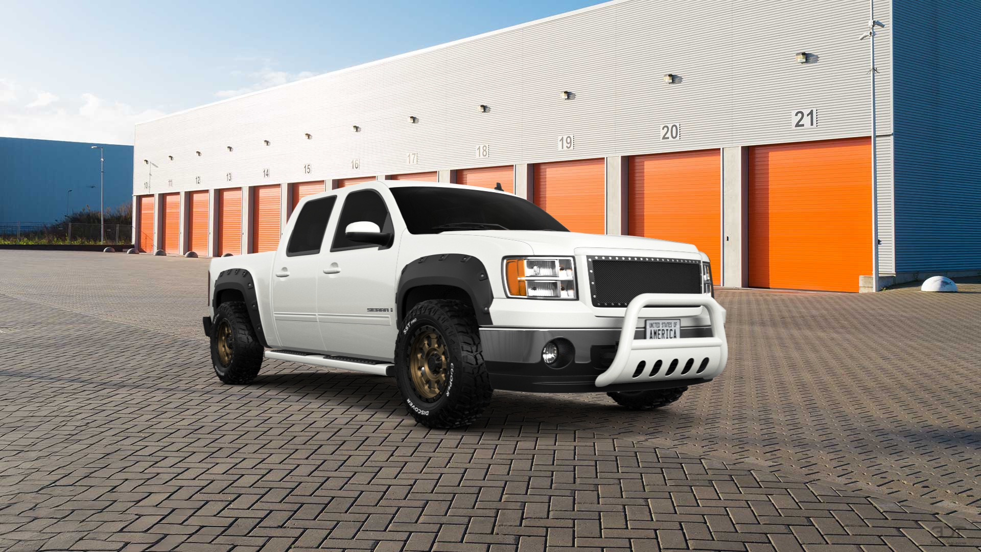 GMC Sierra 1500 Crew Cab 5.8 ft box 4 Door pickup truck 2007