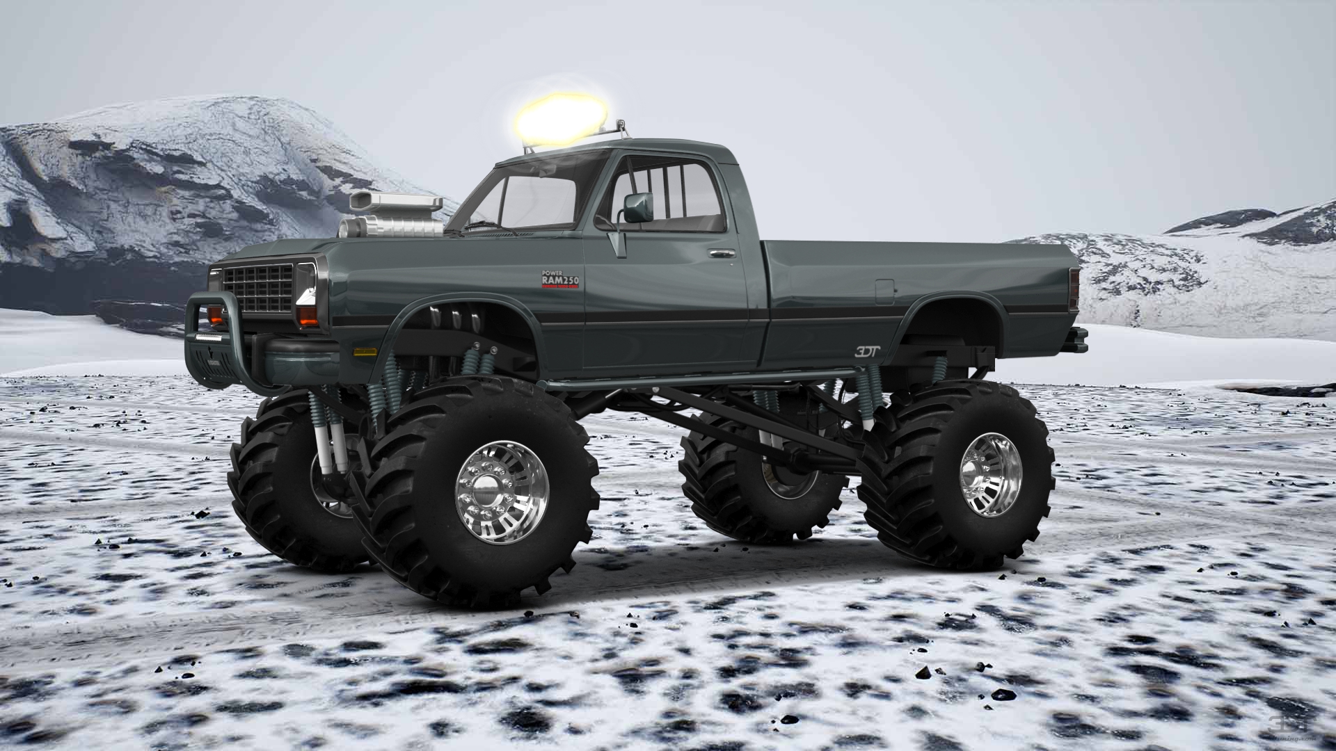 Dodge Ram 2 Door pickup truck 1991 tuning
