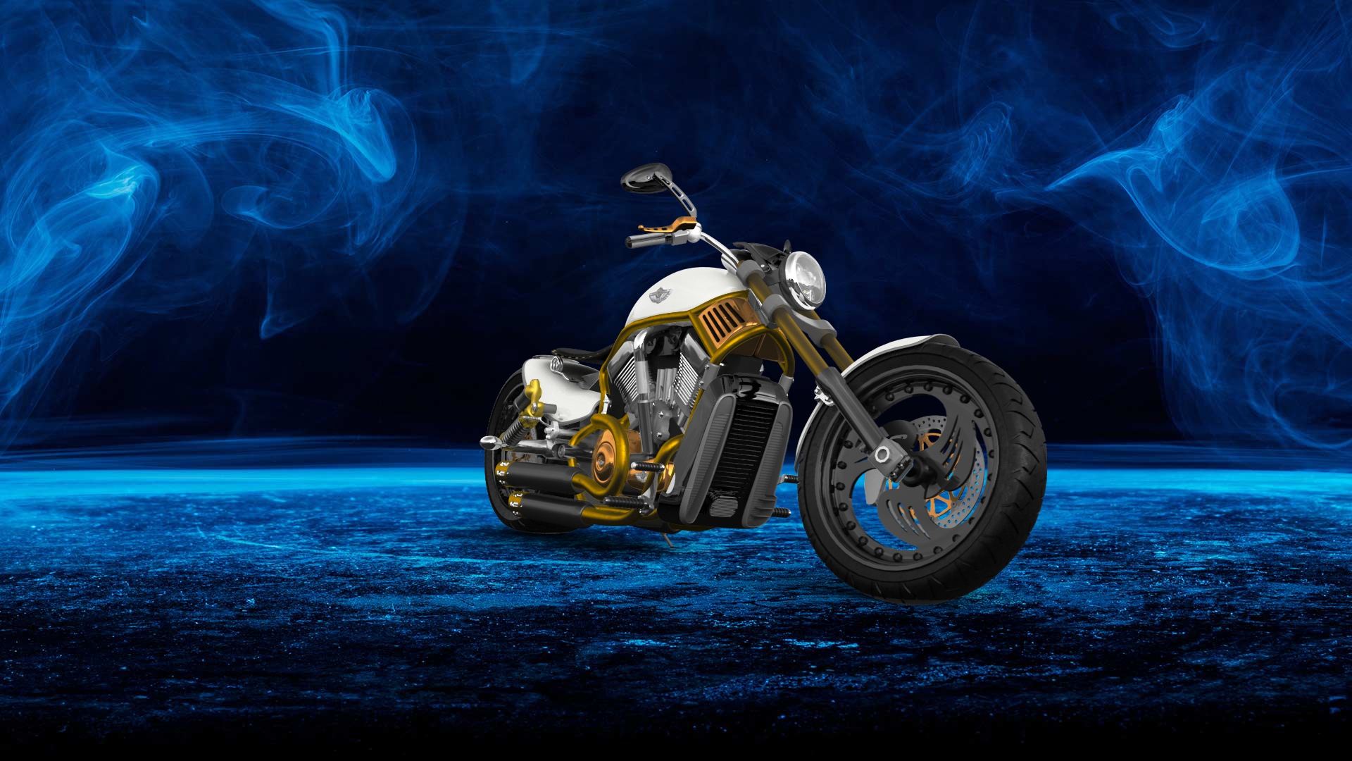 Harley-Davidson Custom Chopper Cruiser 2011 tuning