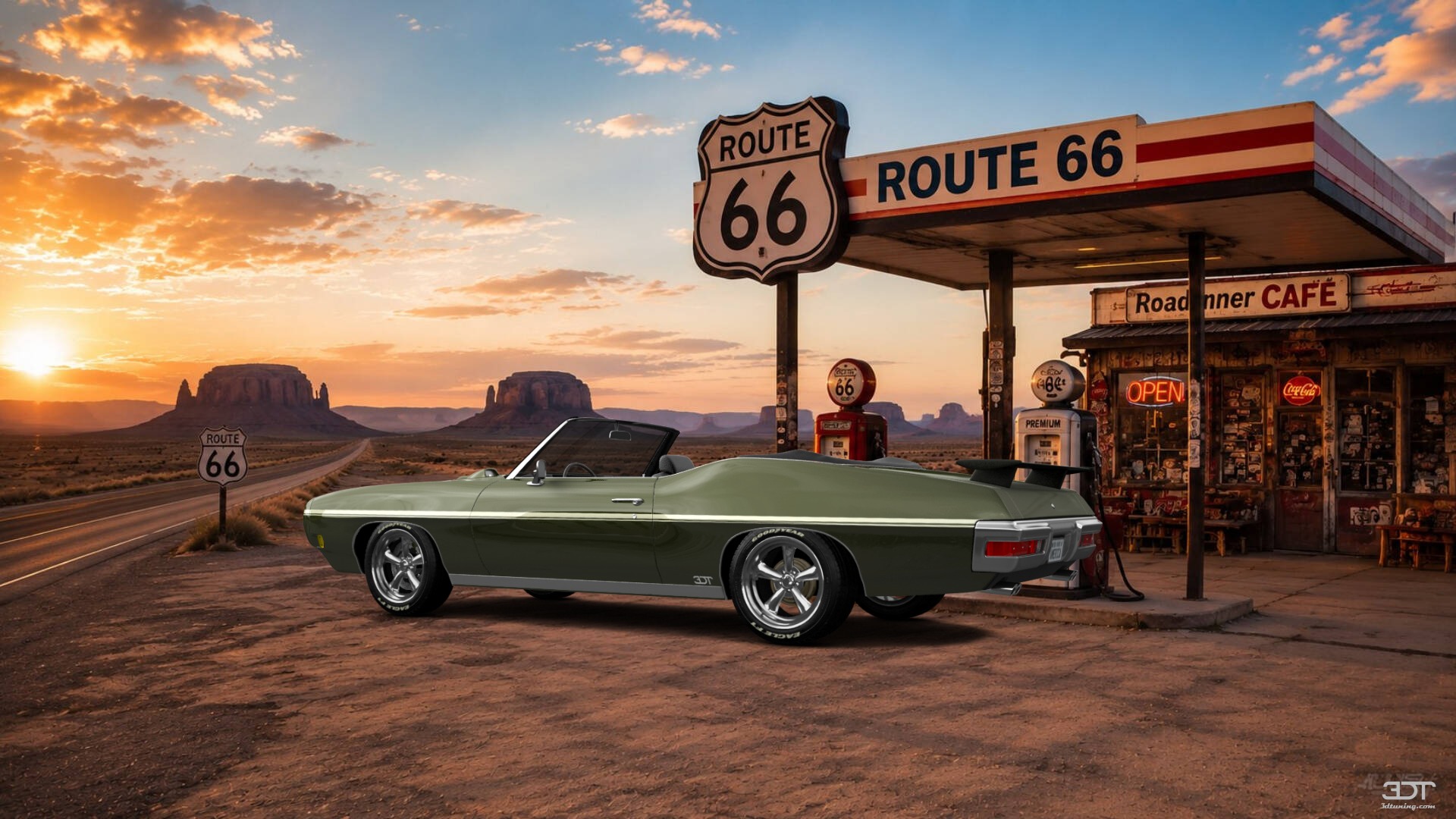 Pontiac GTO 2 Door Convertible 1971 tuning