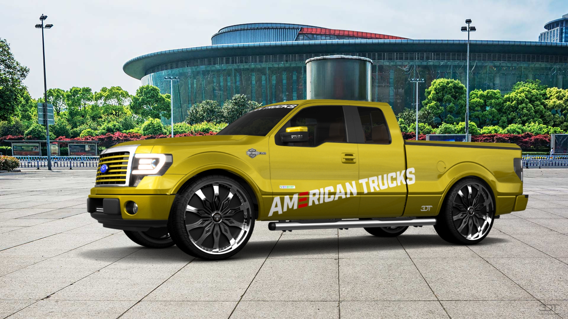 Ford F-150 SuperCab 4 Door pickup truck 2009 tuning