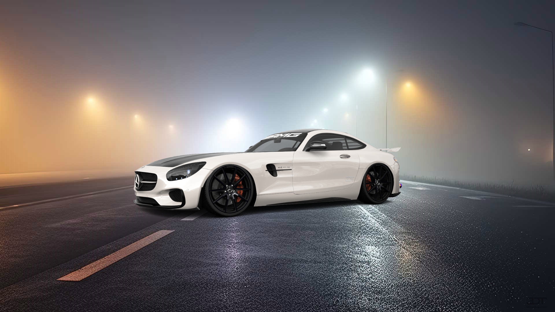 Mercedes AMG GT 2 door fastback coupe 2016