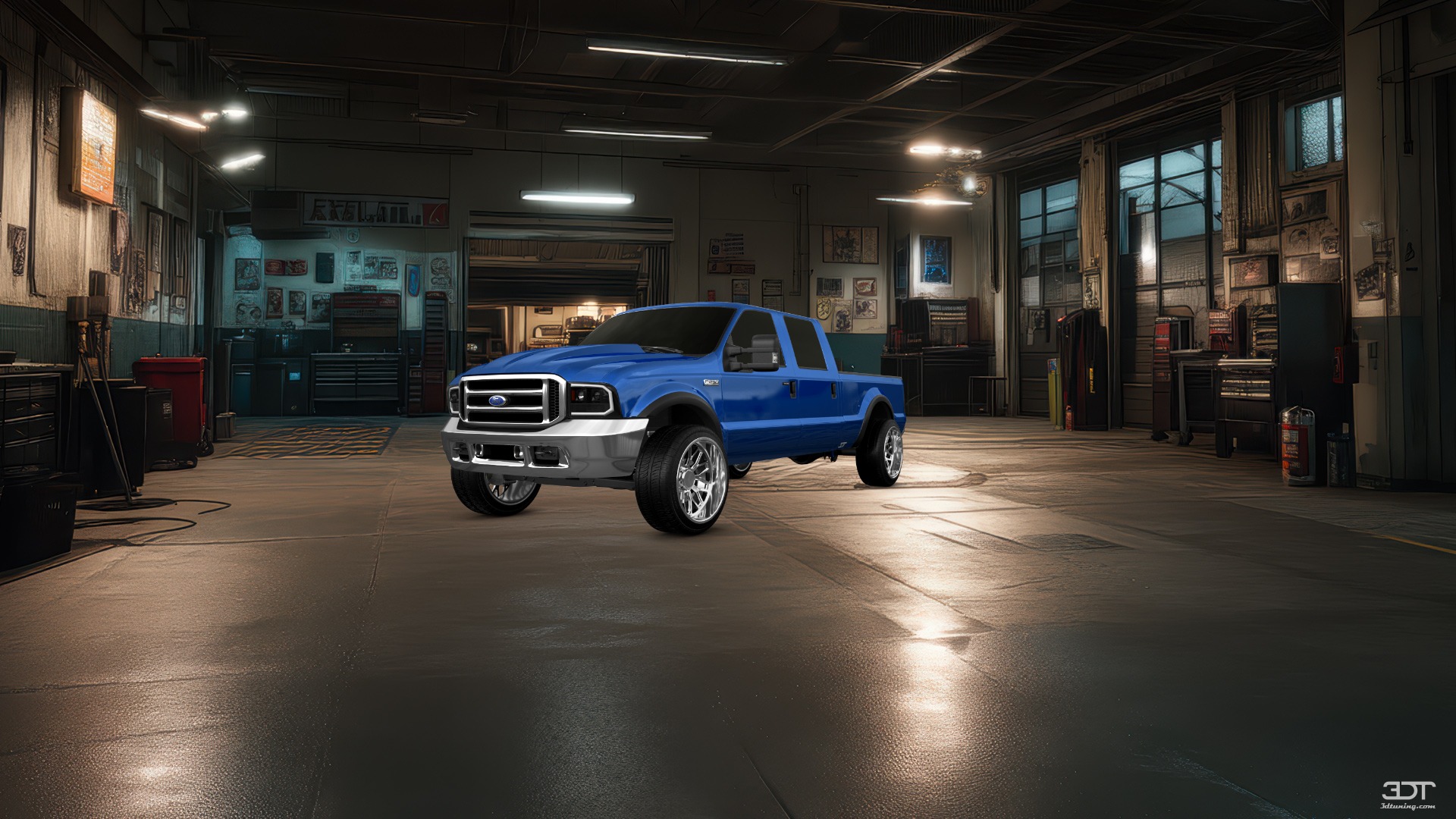 Ford F-250 Crew Cab 4 Door pickup truck 1999 tuning
