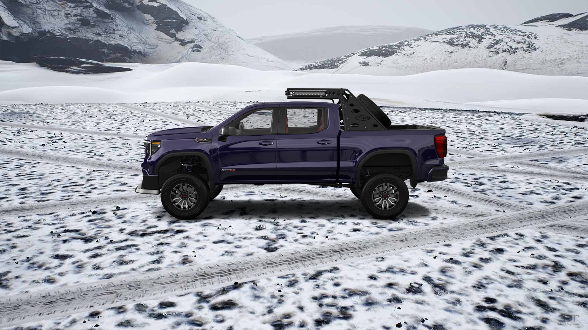GMC Sierra 1500 Crew Cab 5.8 ft box 4 Door pickup truck 2023 tuning