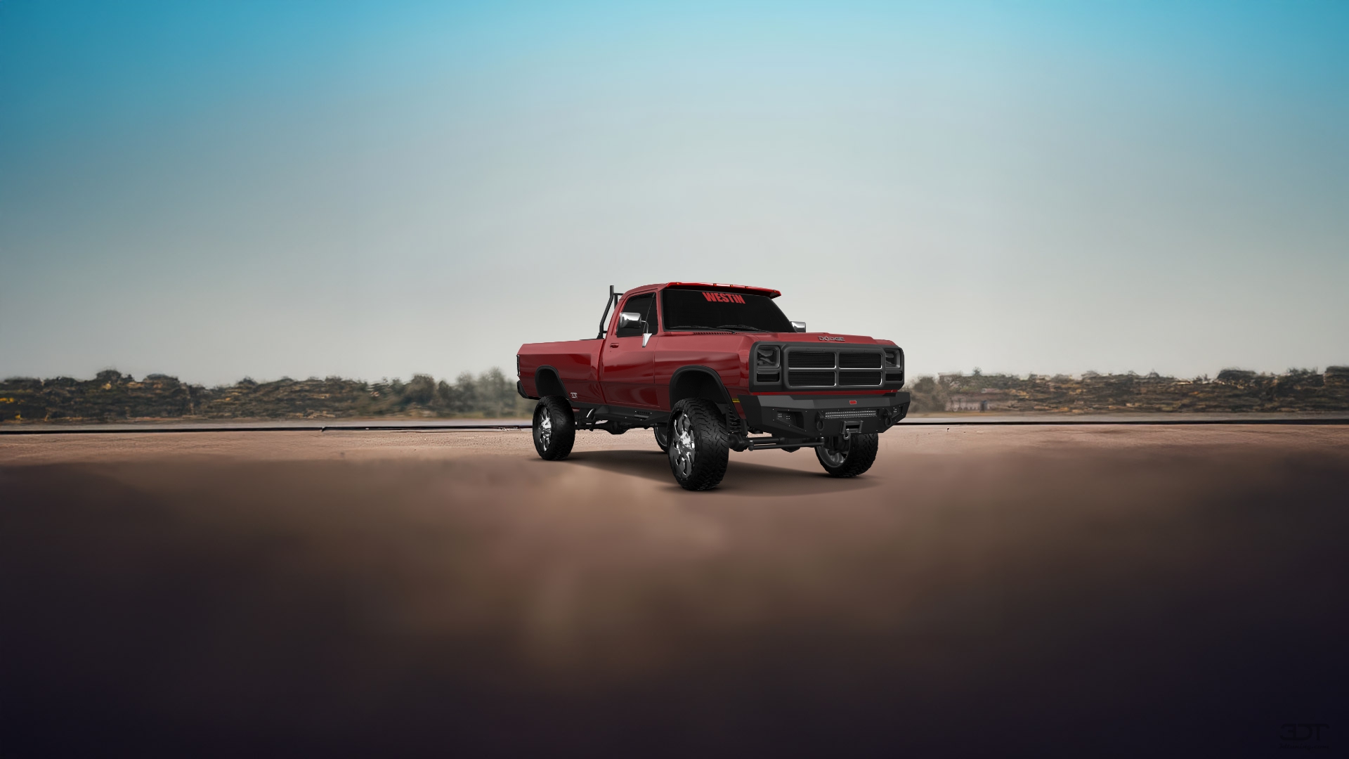 Dodge Ram 2 Door pickup truck 1991 tuning