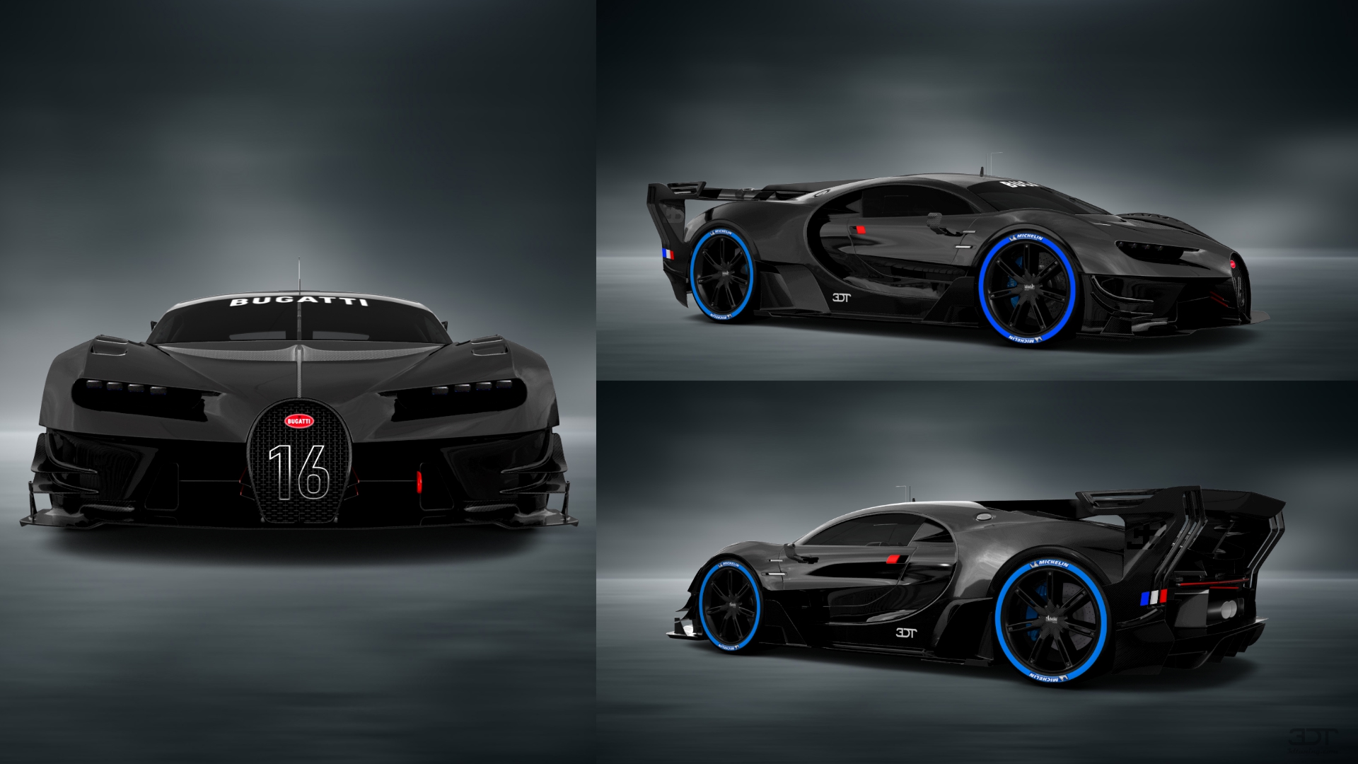 Bugatti Vision GT Supercar 2015 tuning