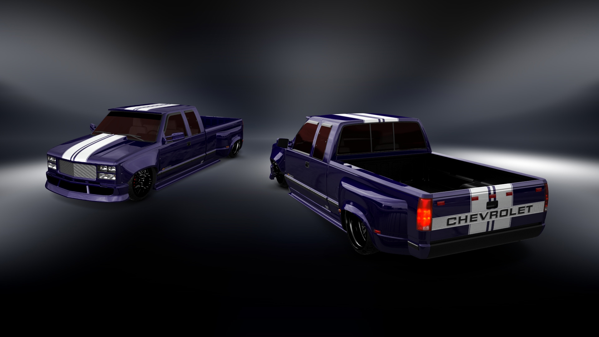 Chevrolet K3500 Extended Cab Pickup Truck 1988 tuning