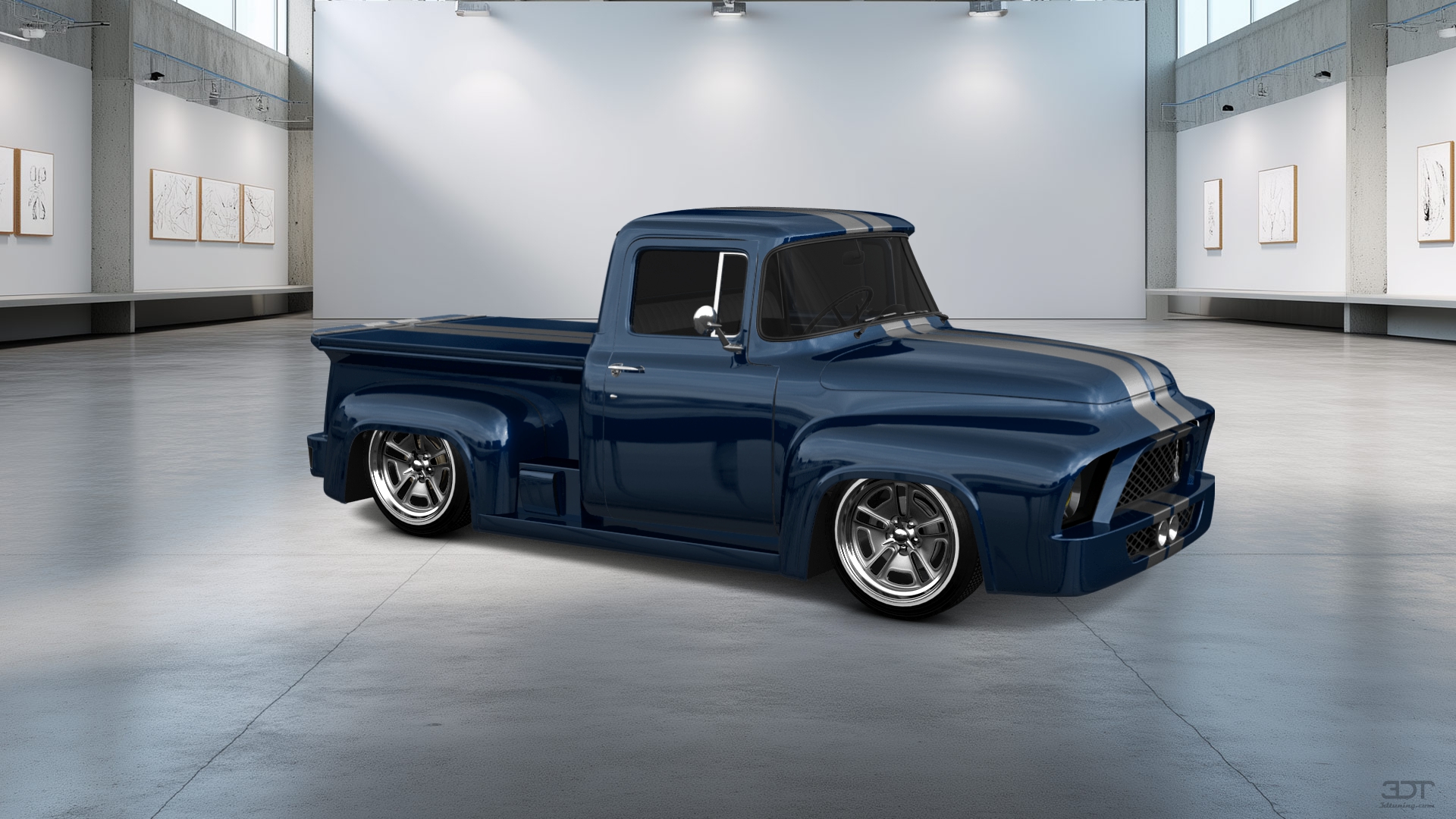 Ford F-100 2 Door truck 1956 tuning