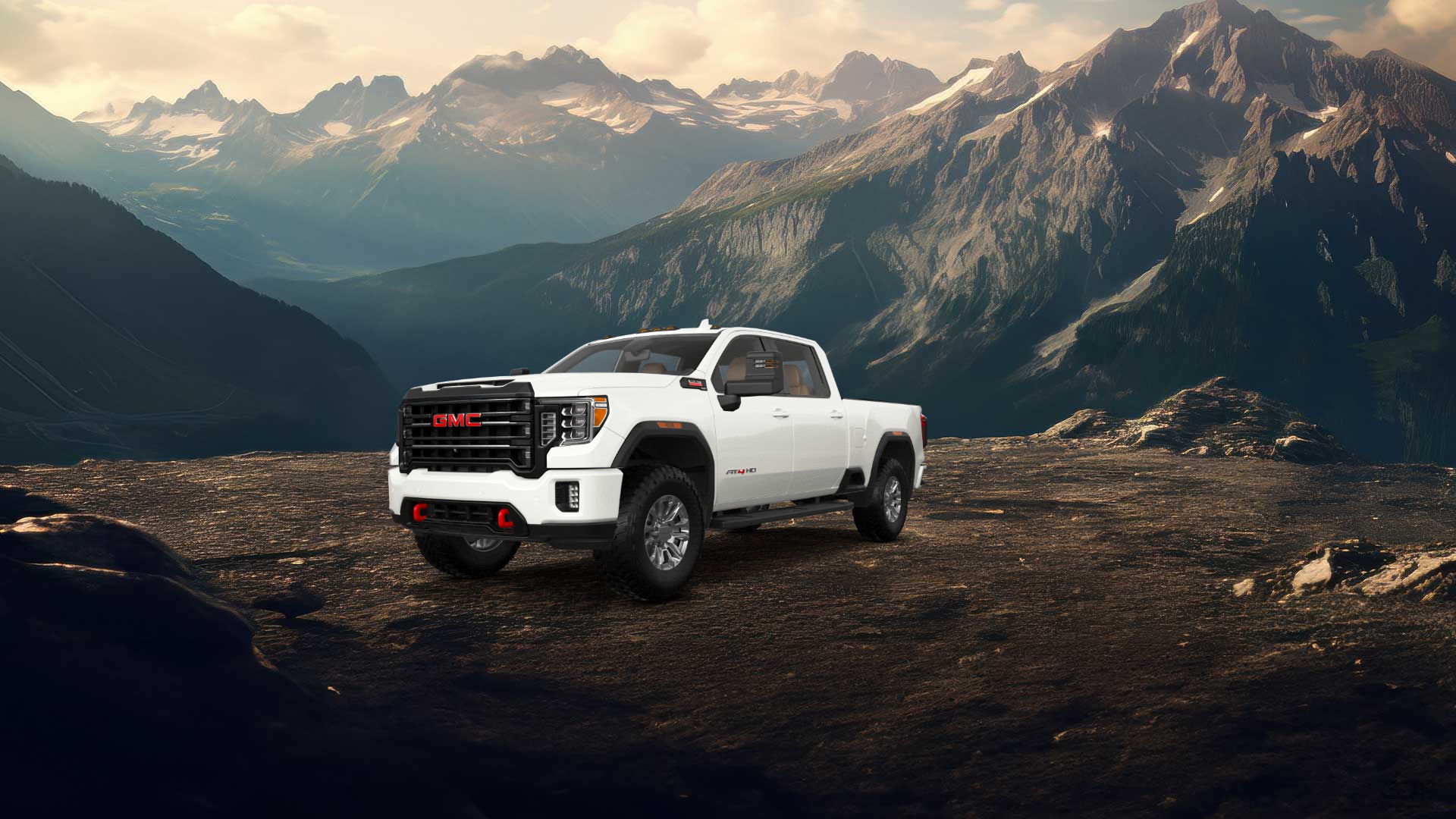 GMC Sierra 2500 HD 4 Door pickup truck 2020 tuning