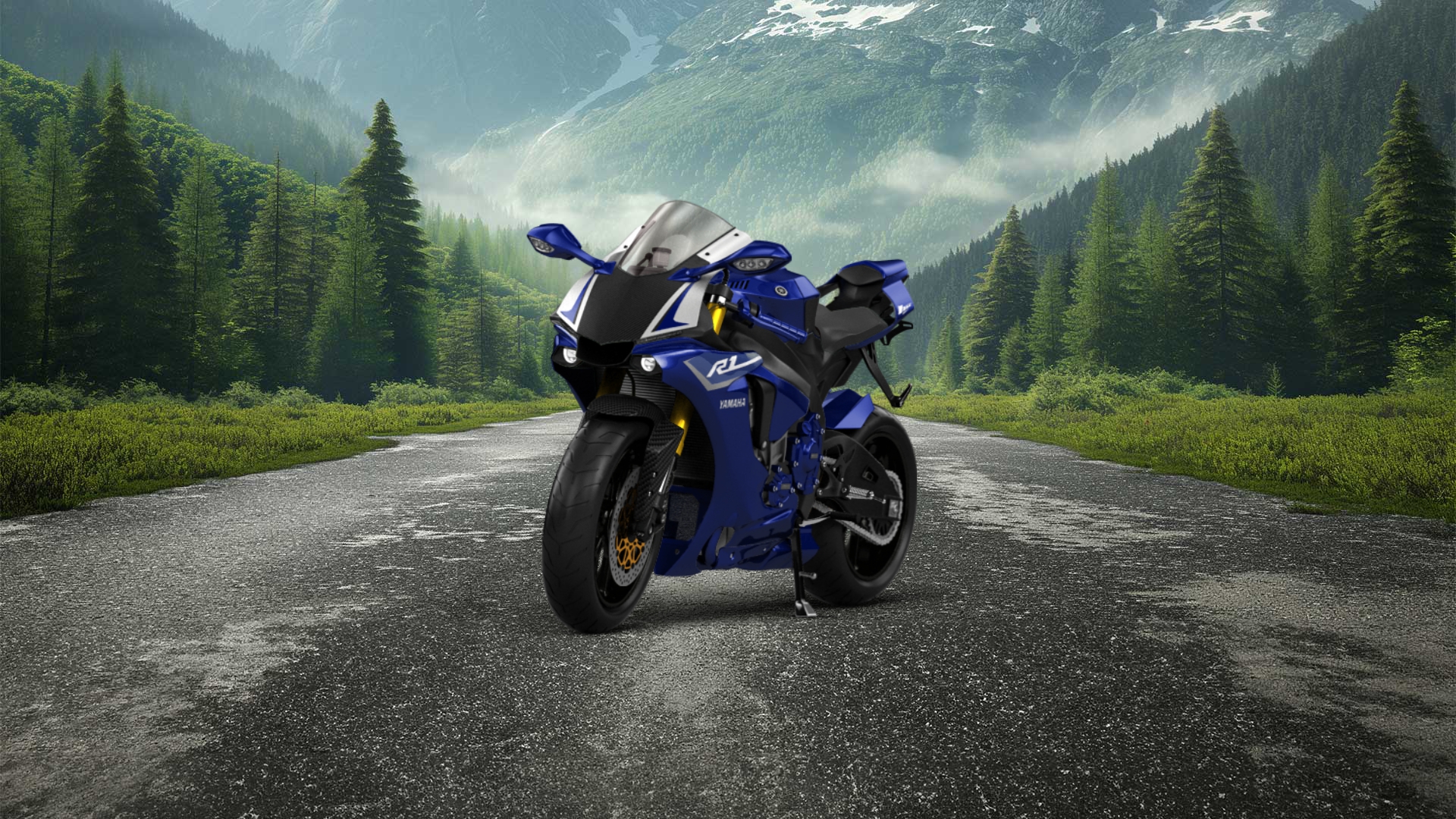 Yamaha YZF R1 Sport Bike 2015 tuning