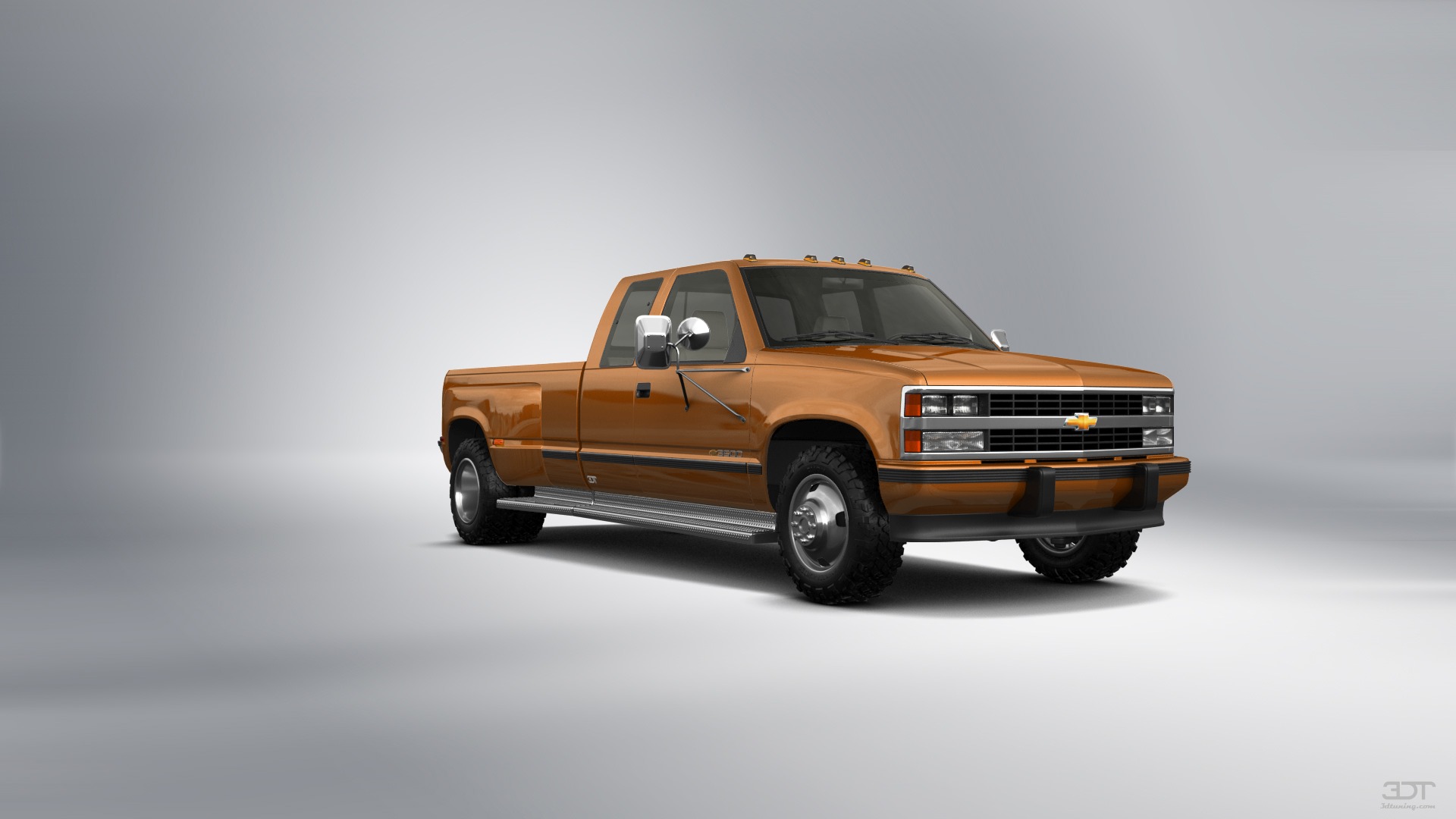 Chevrolet K3500 Extended Cab Pickup Truck 1988