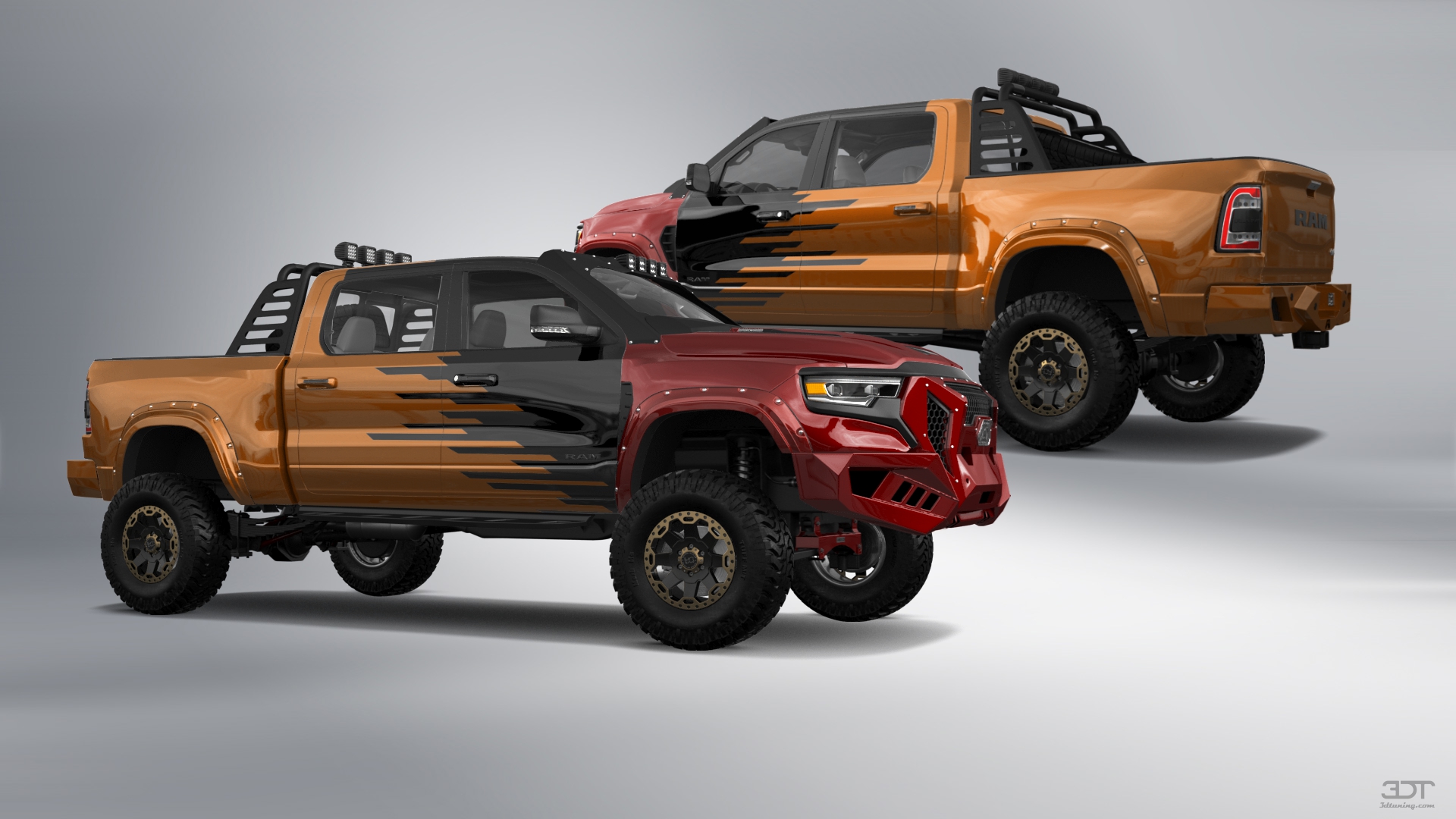 Dodge Ram 1500 TRX 4 Door pickup truck 2021 tuning