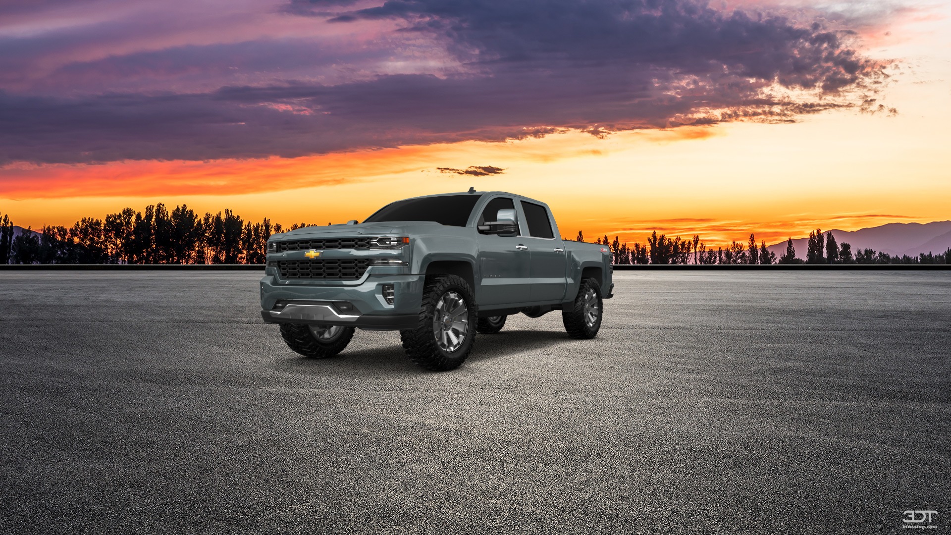 Chevrolet Silverado 1500 4 Door pickup truck 2016