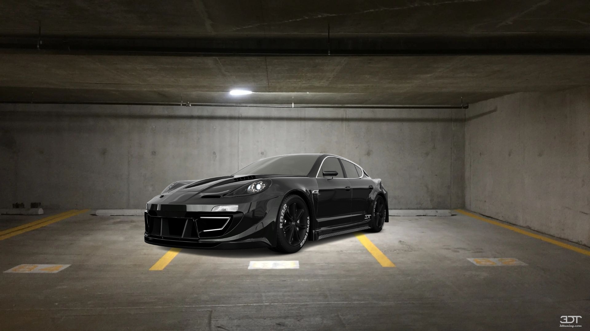Porsche Panamera 4 door fastback saloon 2011