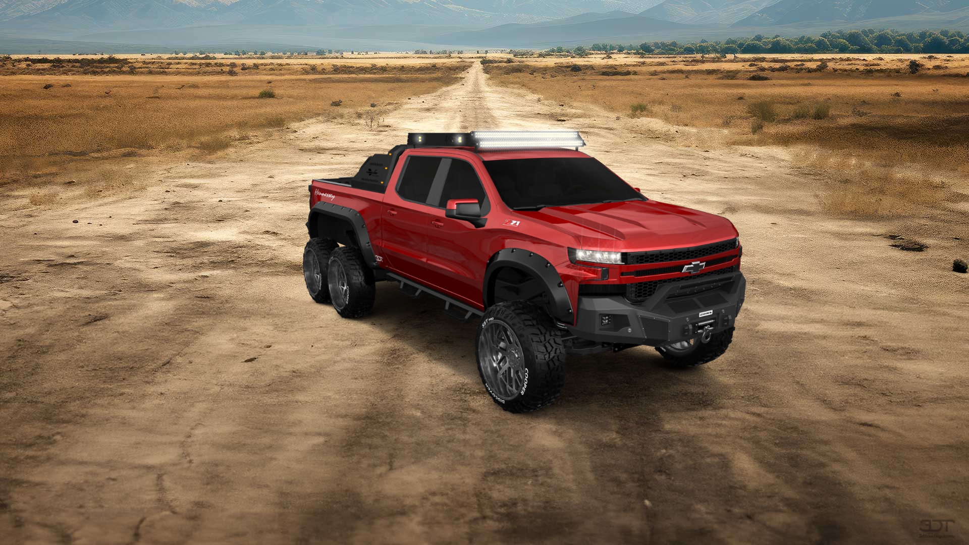 Chevrolet Silverado Hennessey Goliath 6X6 Truck 2020 tuning