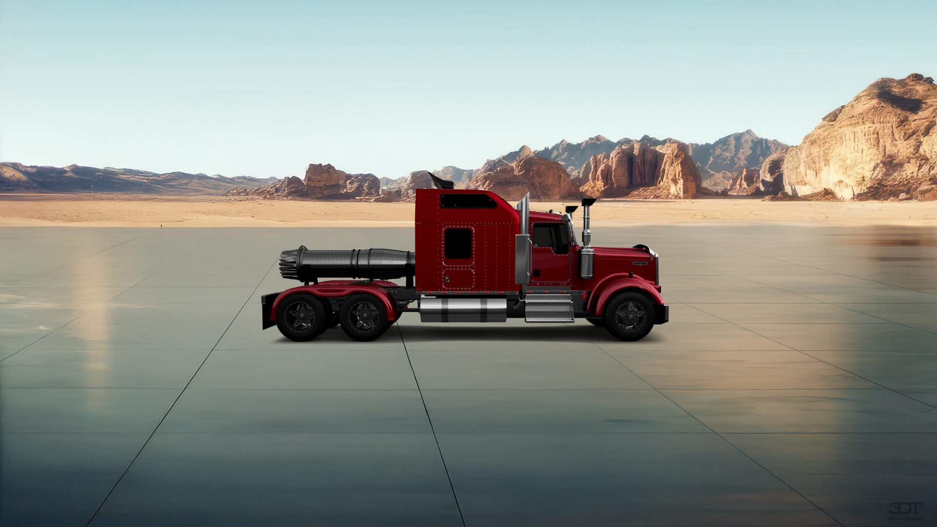 Kenworth W900 Sleeper Cab Truck 2015 tuning