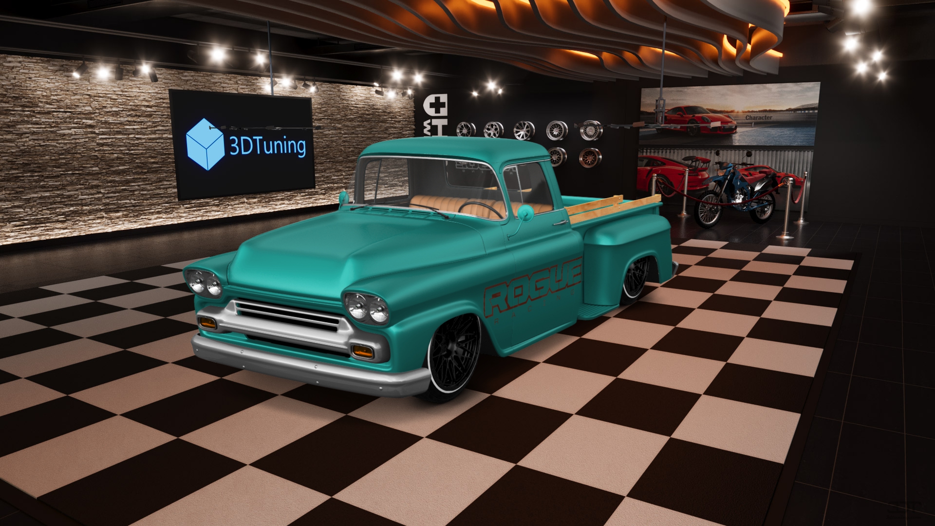 Chevrolet Apache Stepside 2 Door pickup truck 1959 