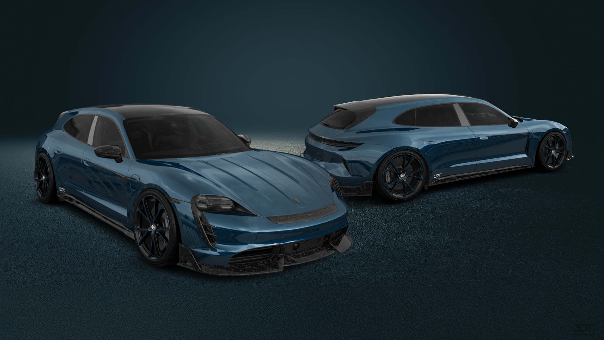 Porsche Taycan Sport Turismo Shooting Brake 2019 tuning
