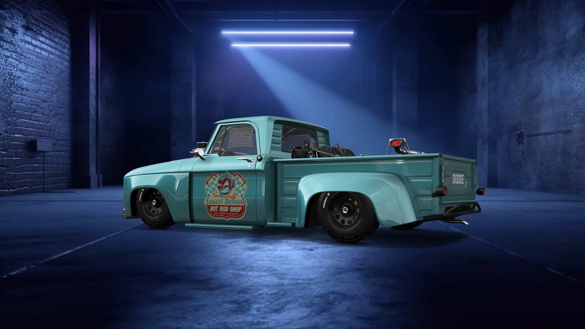 Dodge D-100 Stepside 2 Door pickup truck 1961 Images