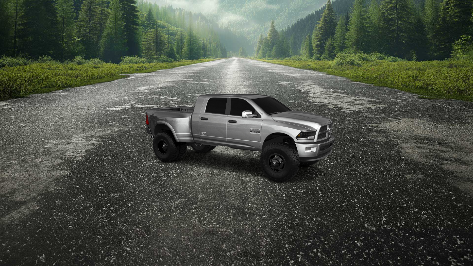 Dodge Ram 3500 4 Door Truck 2014