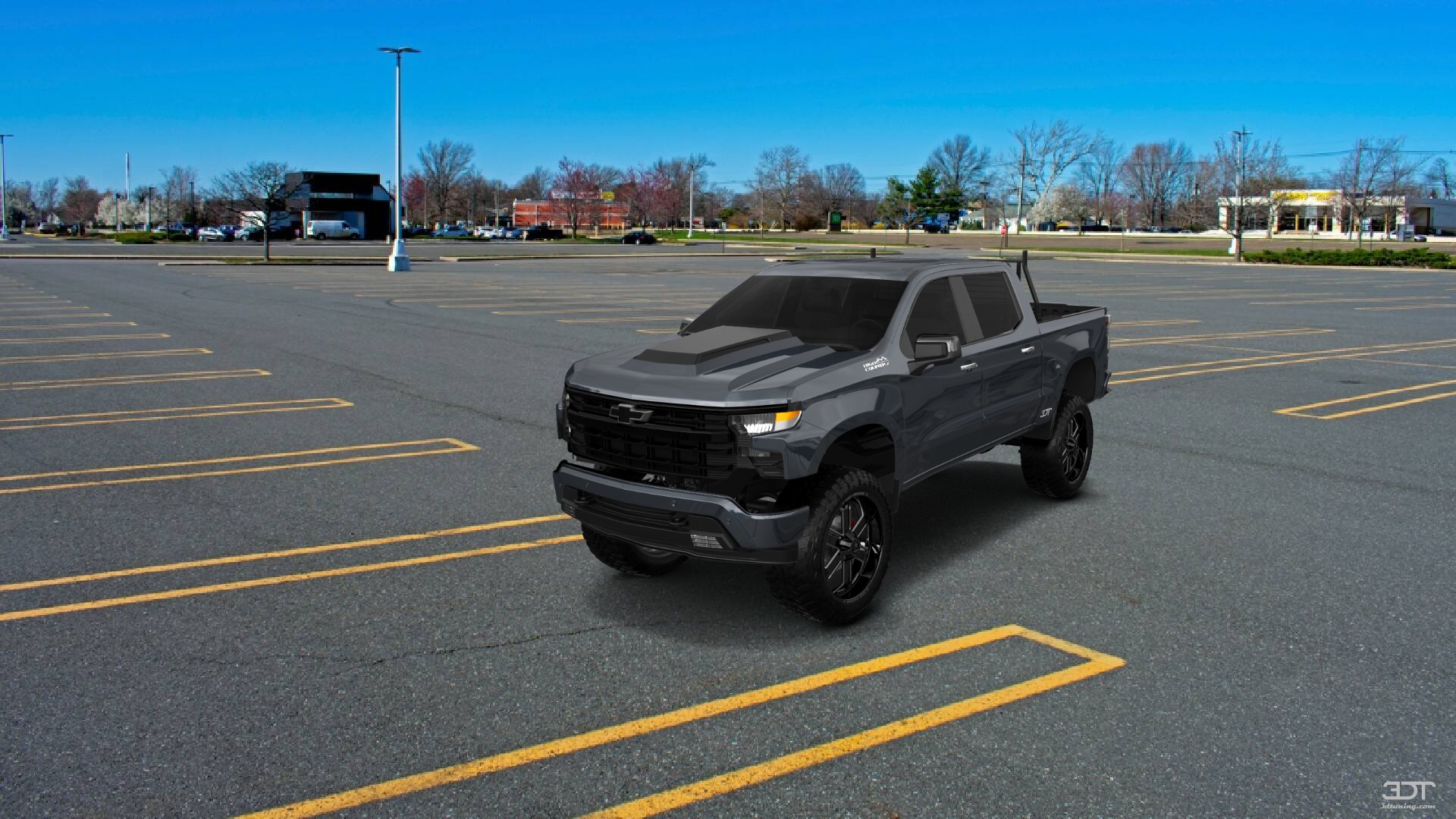 Chevrolet Silverado 1500 Crew Cab 5.8 ft box 4 Door pickup truck 2023 Images