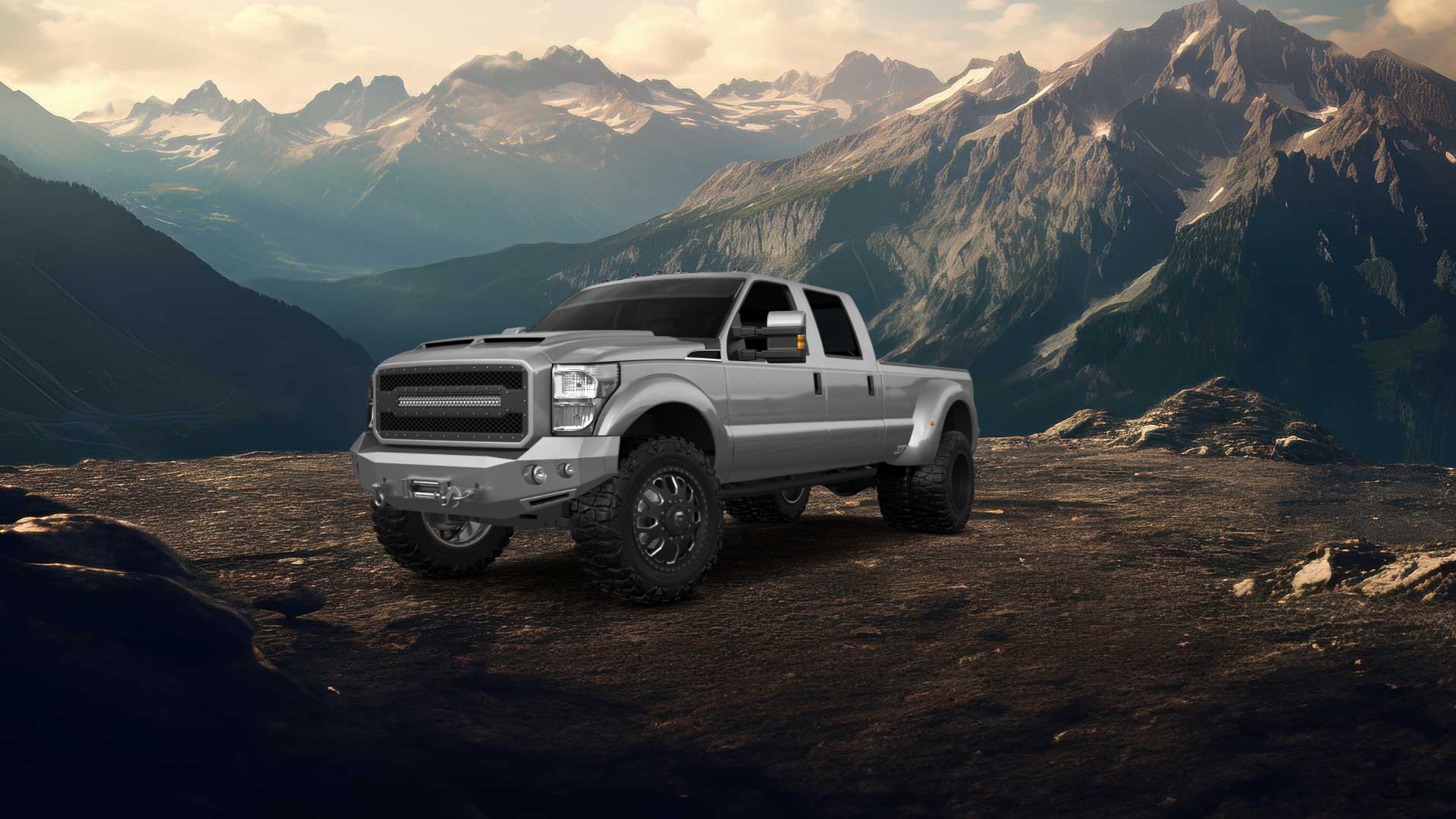 Ford F-350 DRW 4 Door pickup truck 2013 tuning