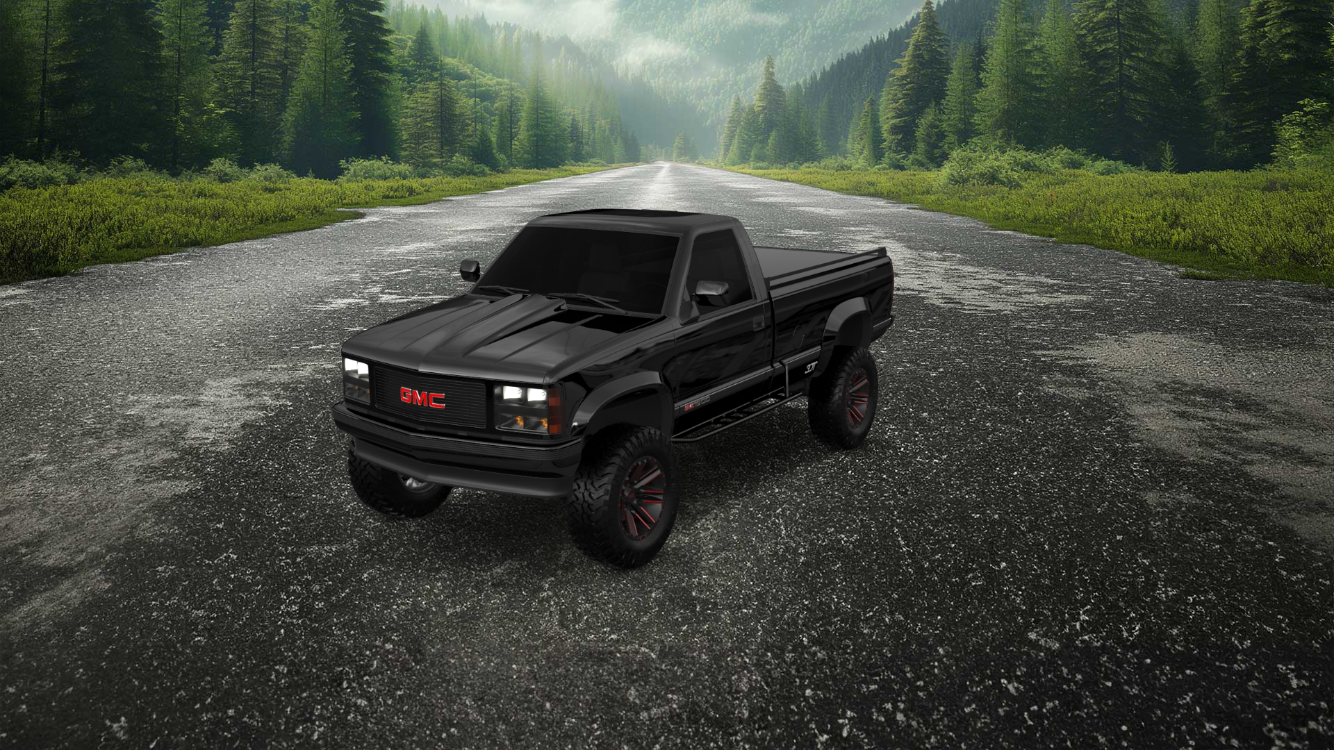 GMC Sierra 1500 2 Door pickup truck 1988