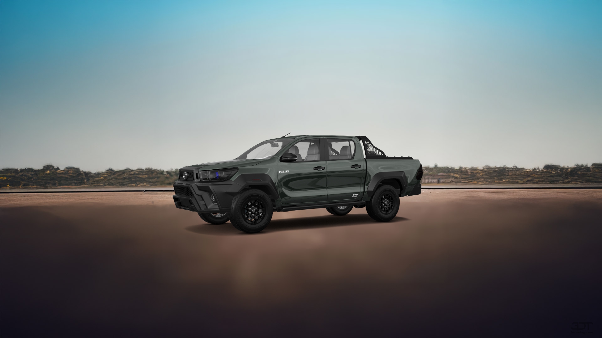 Toyota Hilux Double Cab 4 Door pickup truck 2015 tuning