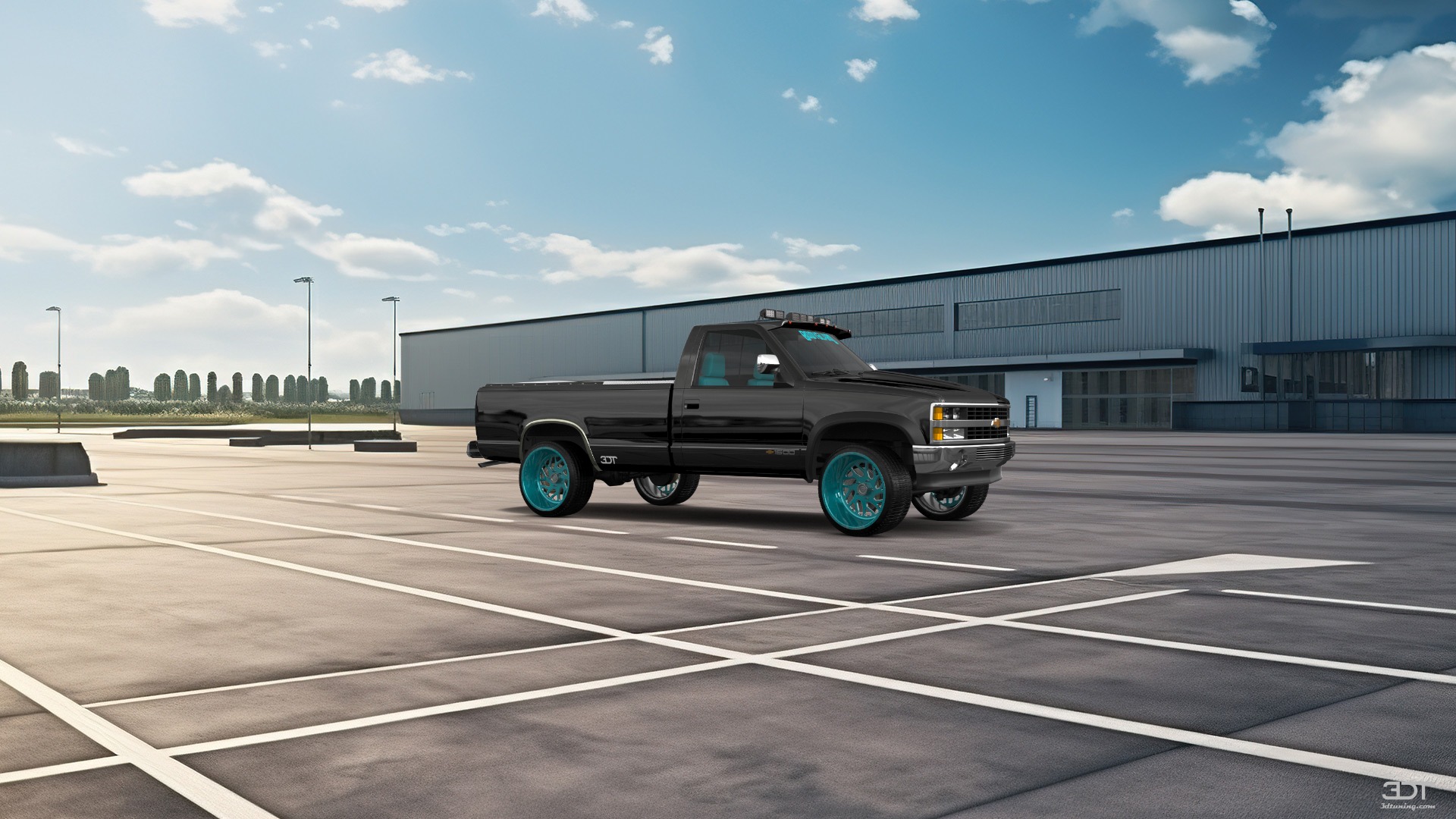 Chevrolet K1500 Regular Cab Fleetside Pickup 1988