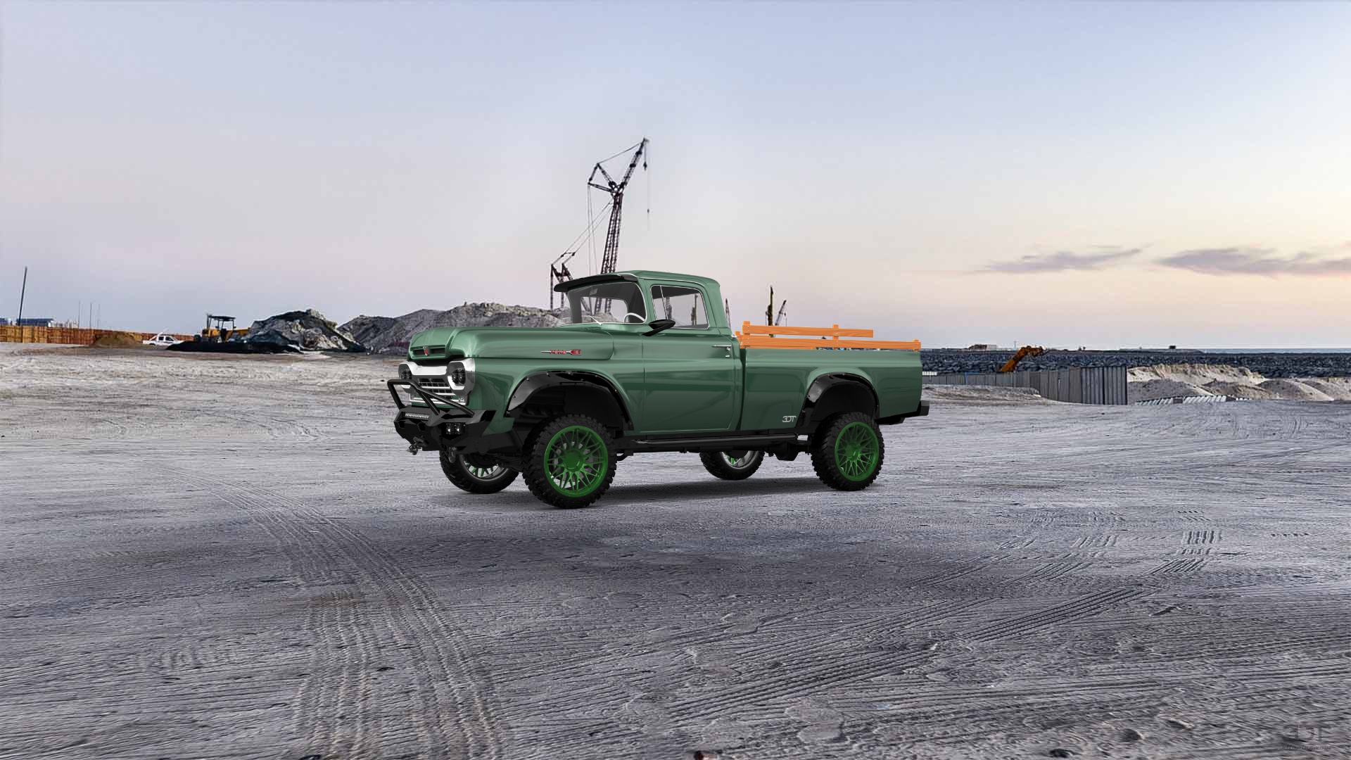 Ford F-100 2 Door pickup truck 1960 Images