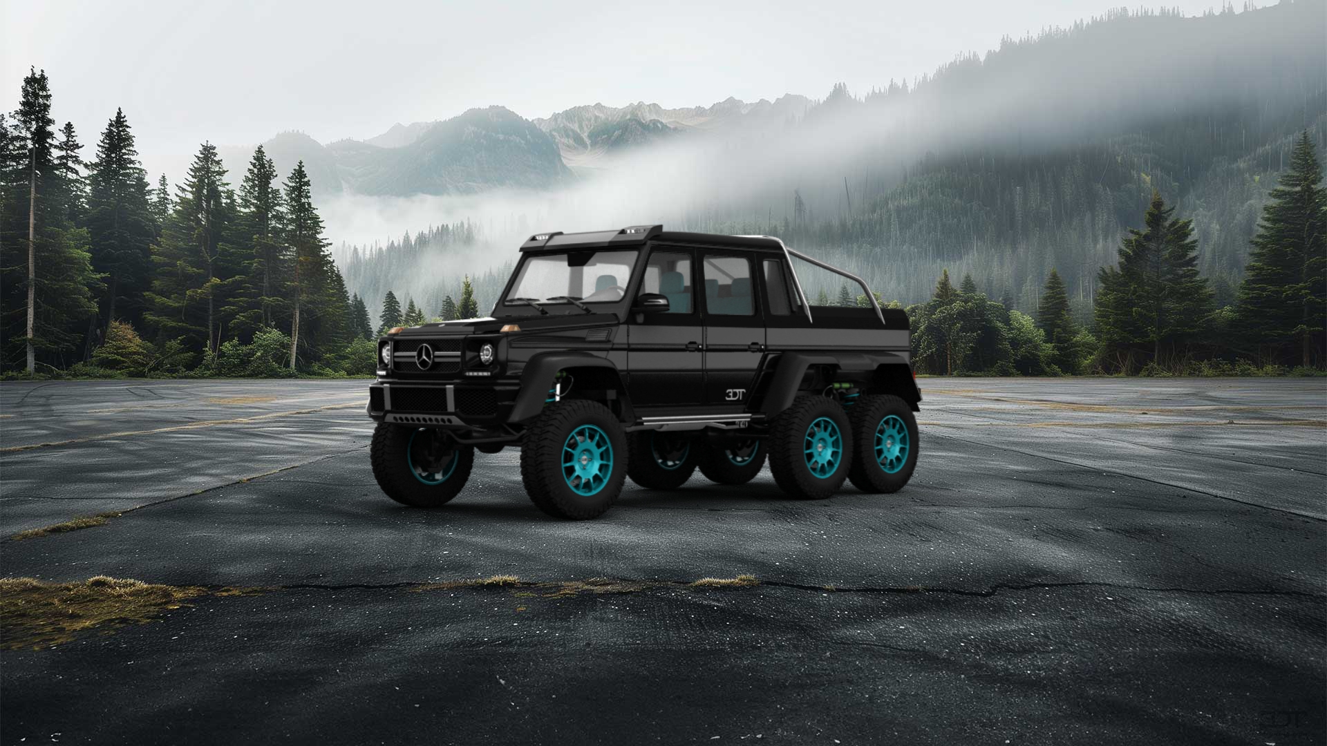 Mercedes G63 AMG 6x6 Luxury SUV 2013 tuning