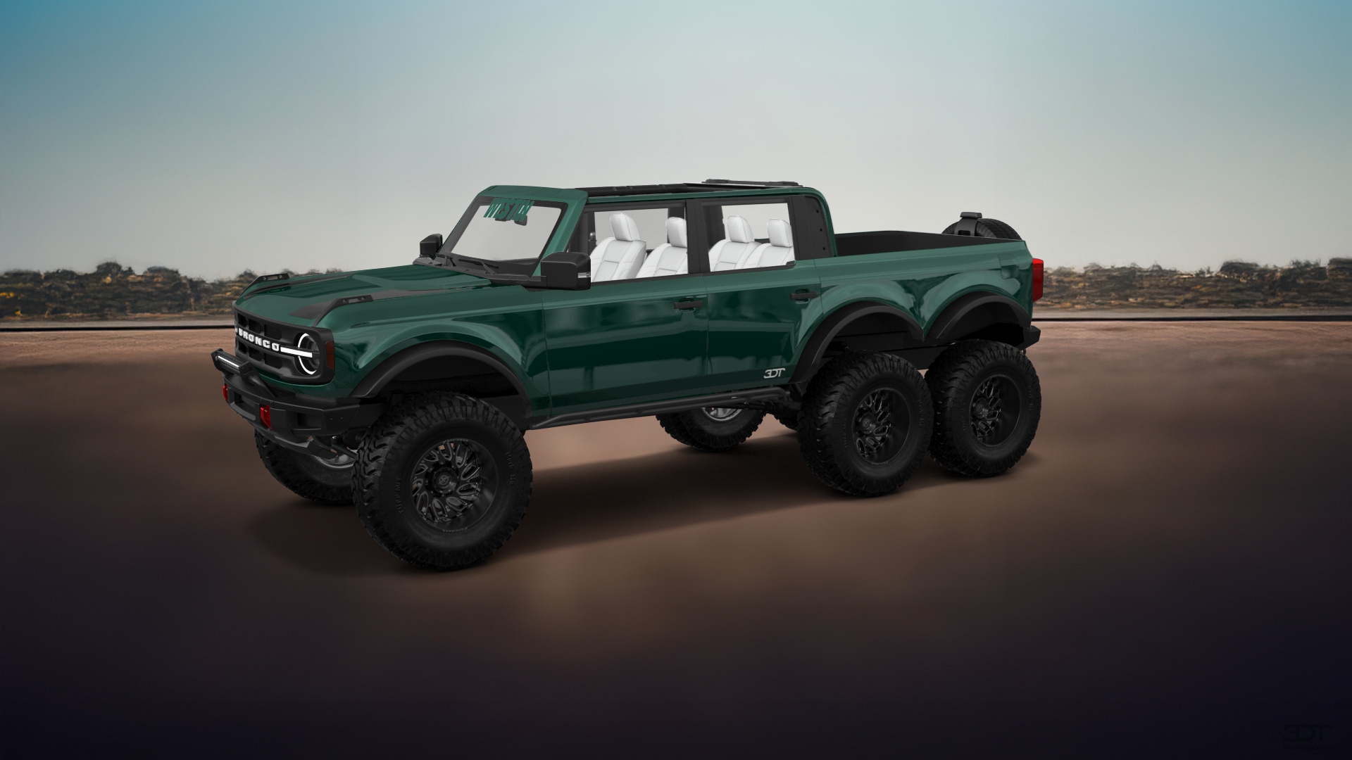 Ford Bronco 6X6 4 Door pickup truck 2021 tuning
