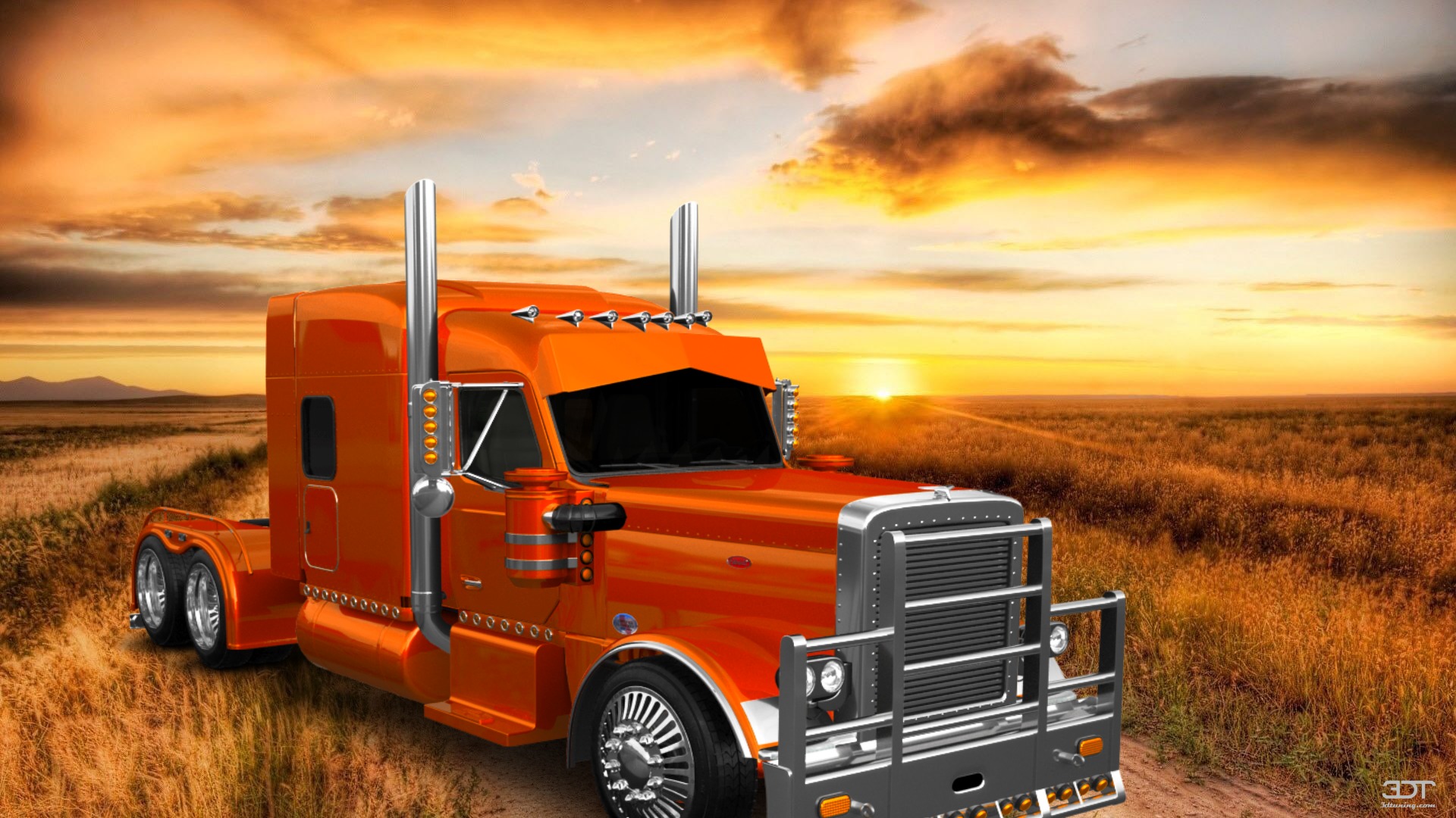 Peterbilt 589 Sleeper Cab Truck 2024 tuning