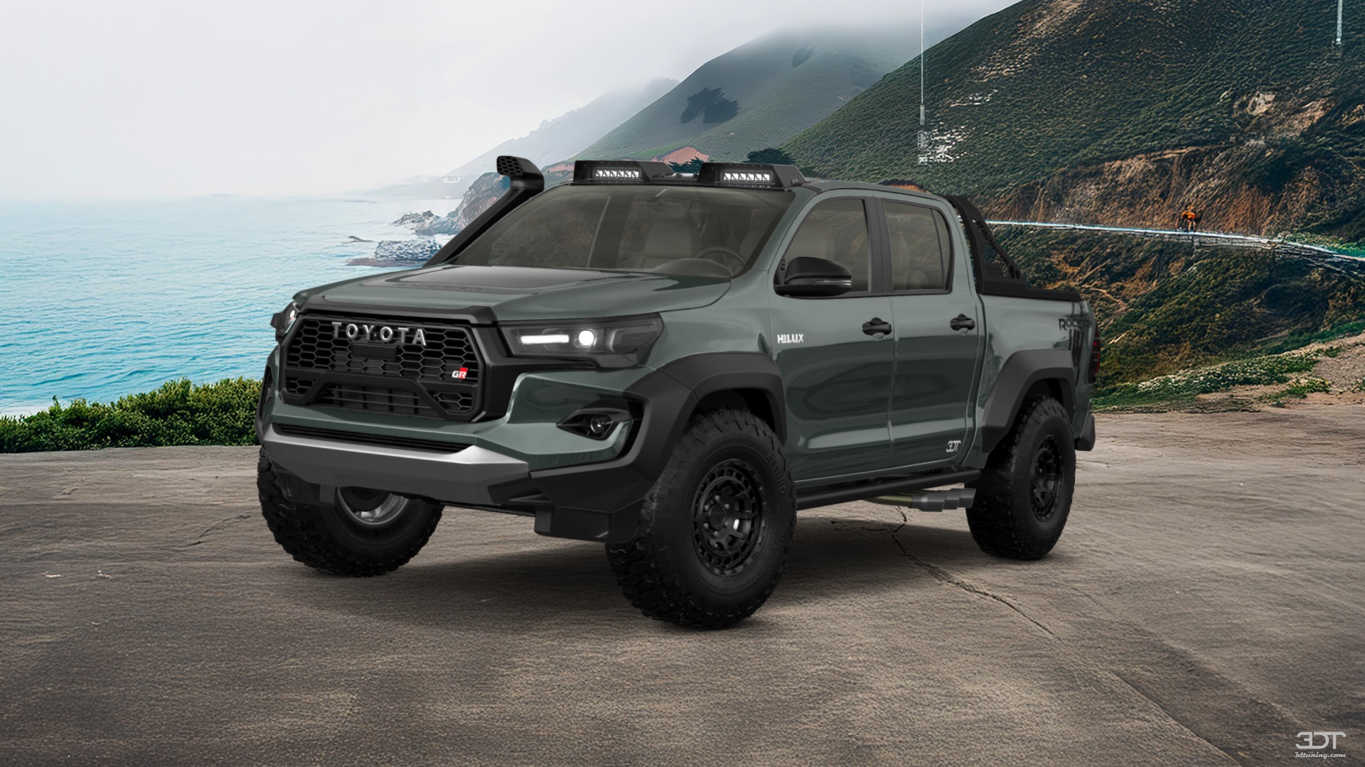 Toyota Hilux Double Cab 4 Door pickup truck 2015 tuning